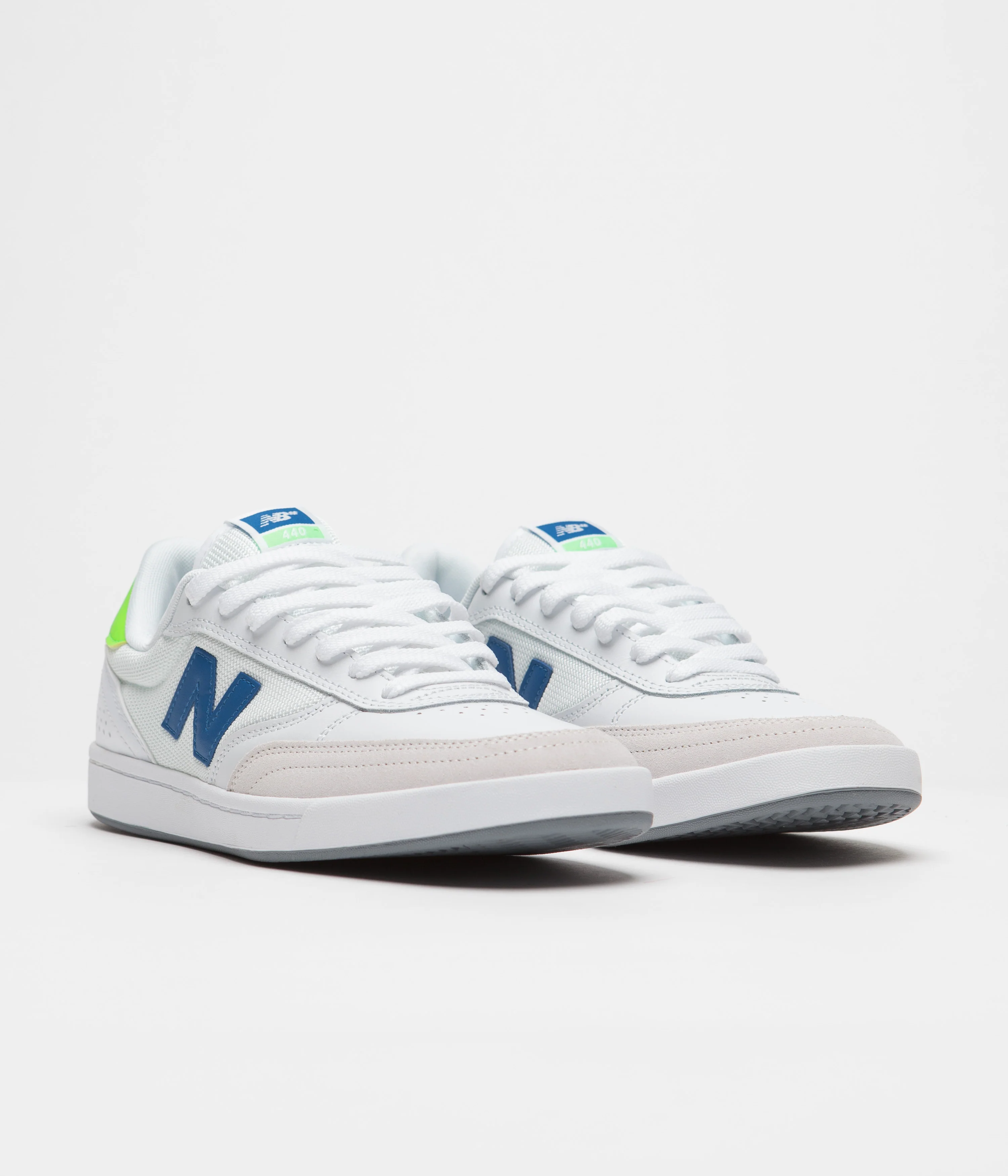 New Balance Numeric 440 Shoes - White / Blue - Image 3