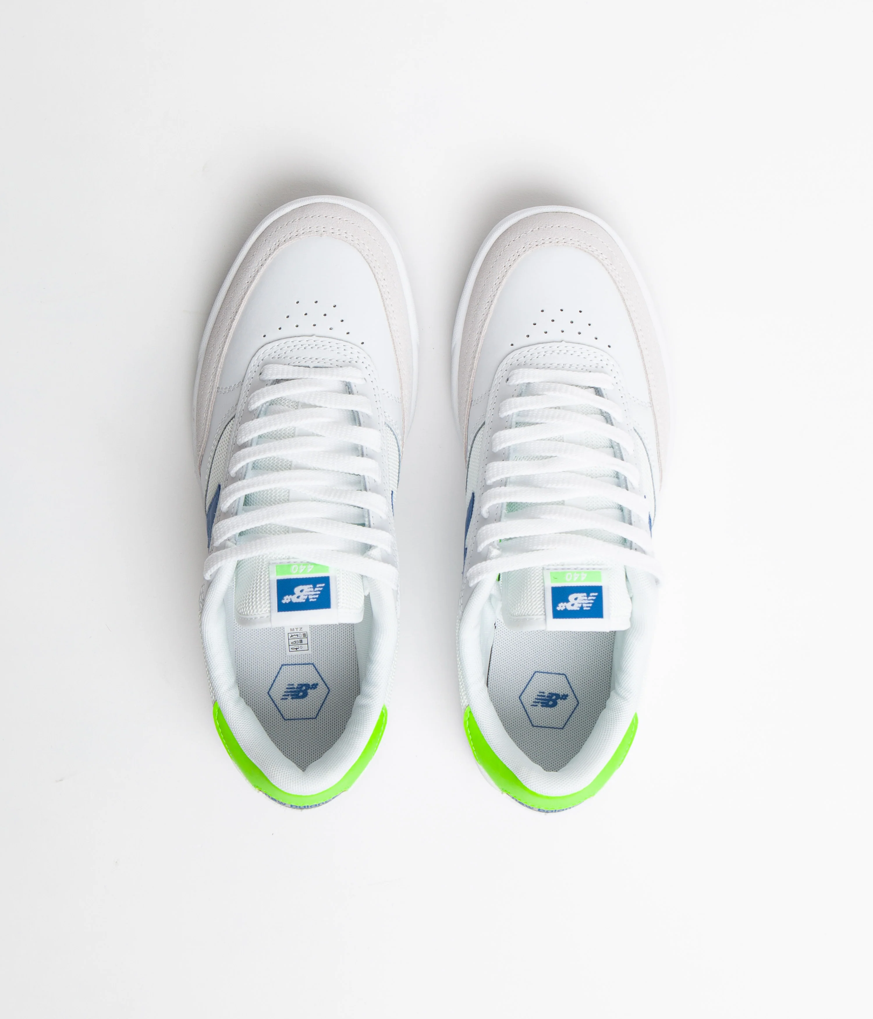 New Balance Numeric 440 Shoes - White / Blue - Image 7