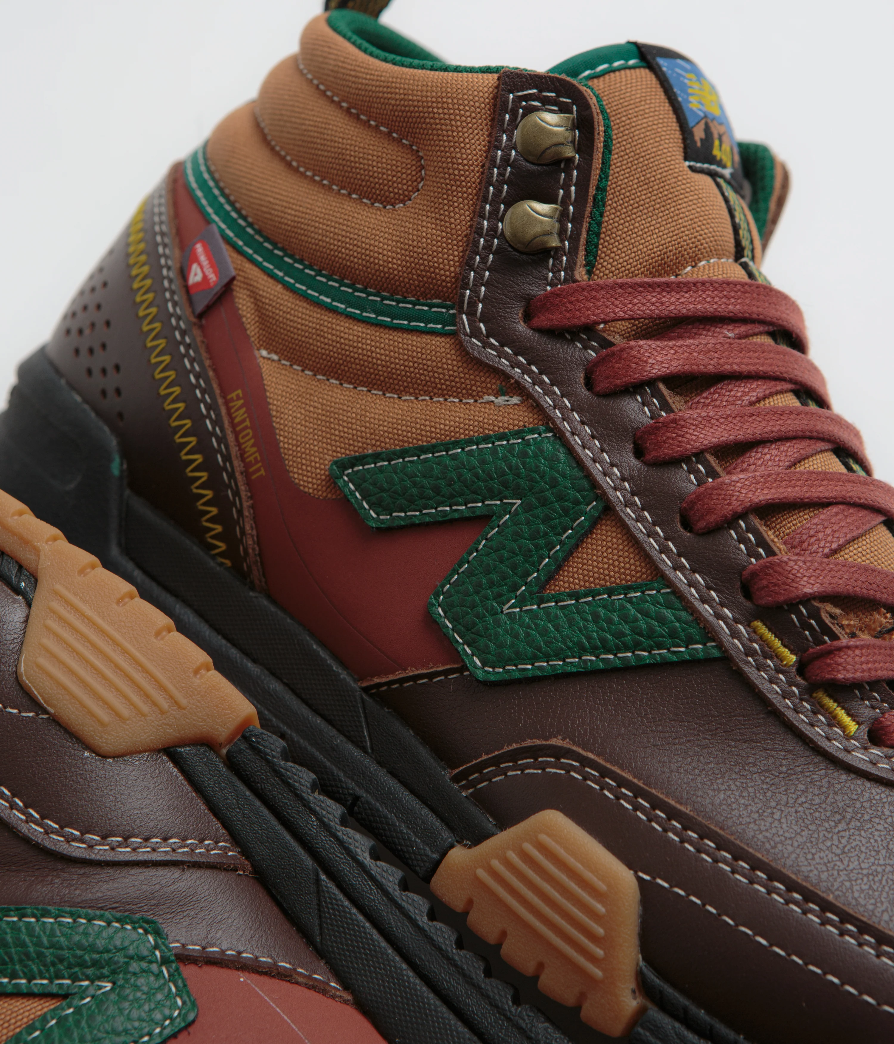 New Balance Numeric 440 Trail Mid Shoes - Brown / Black - Image 4