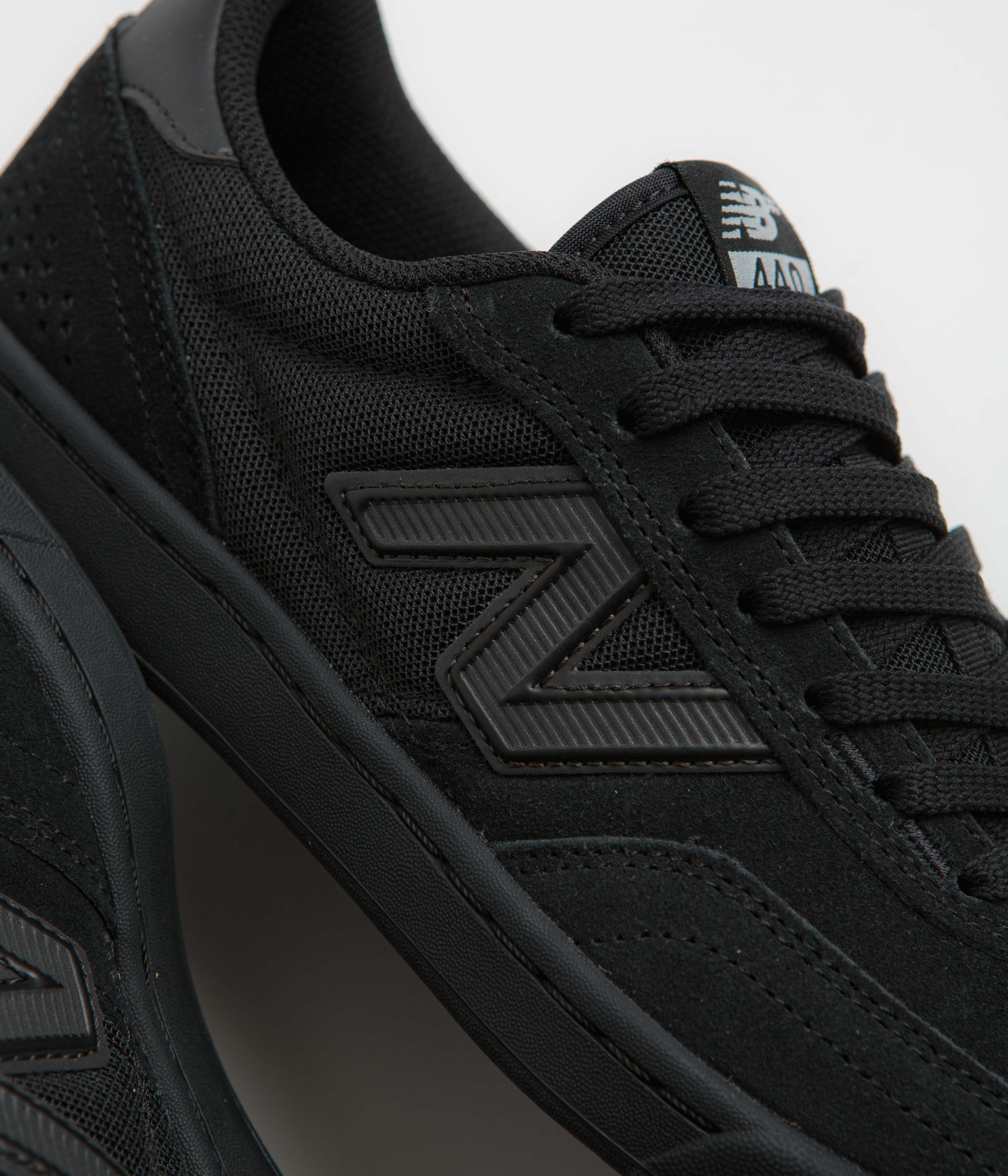 New Balance Numeric 440 V2 Shoes - Black / Black - Image 3