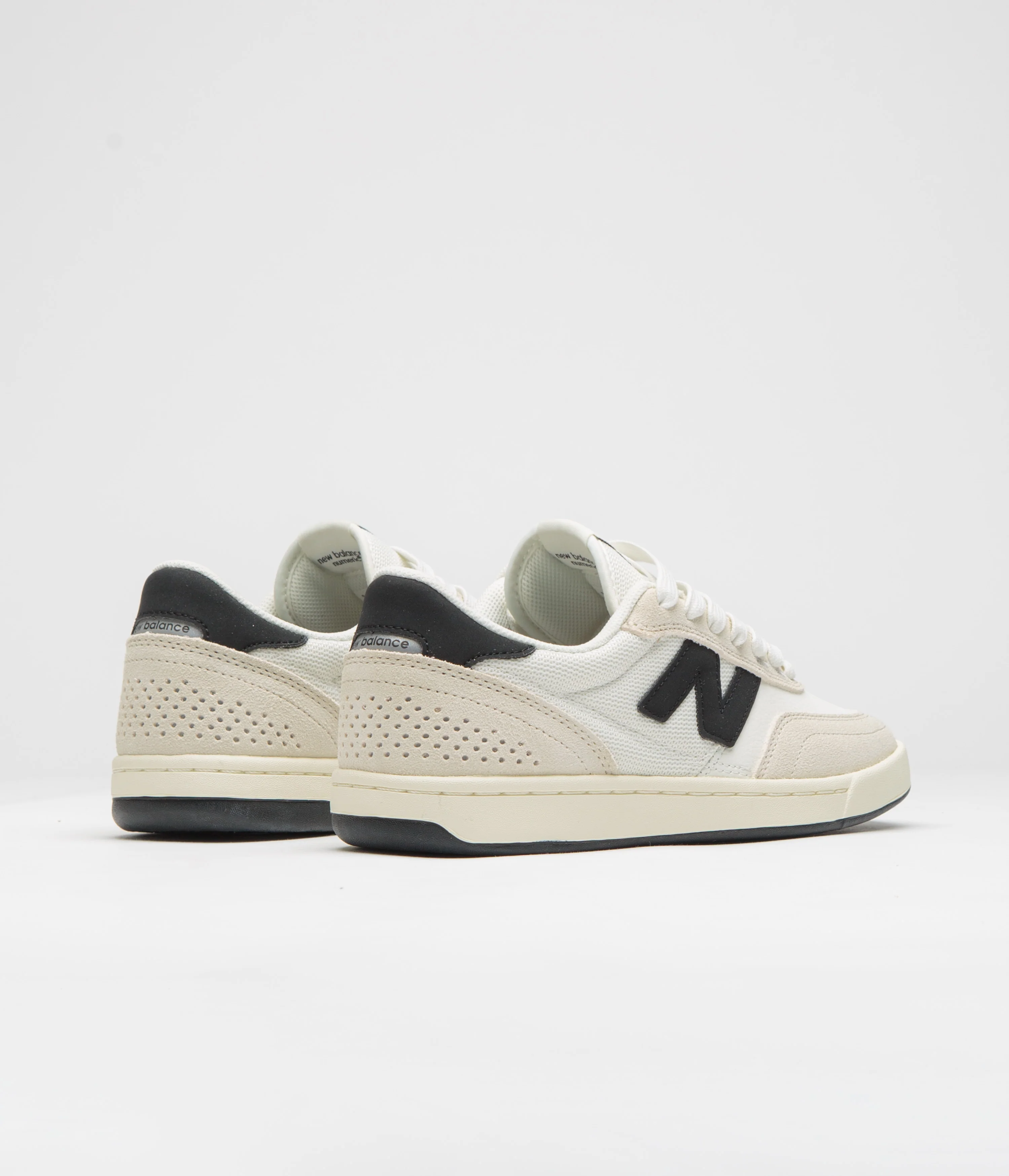 New Balance Numeric 440 V2 Shoes - Sea Salt / Black - Image 4