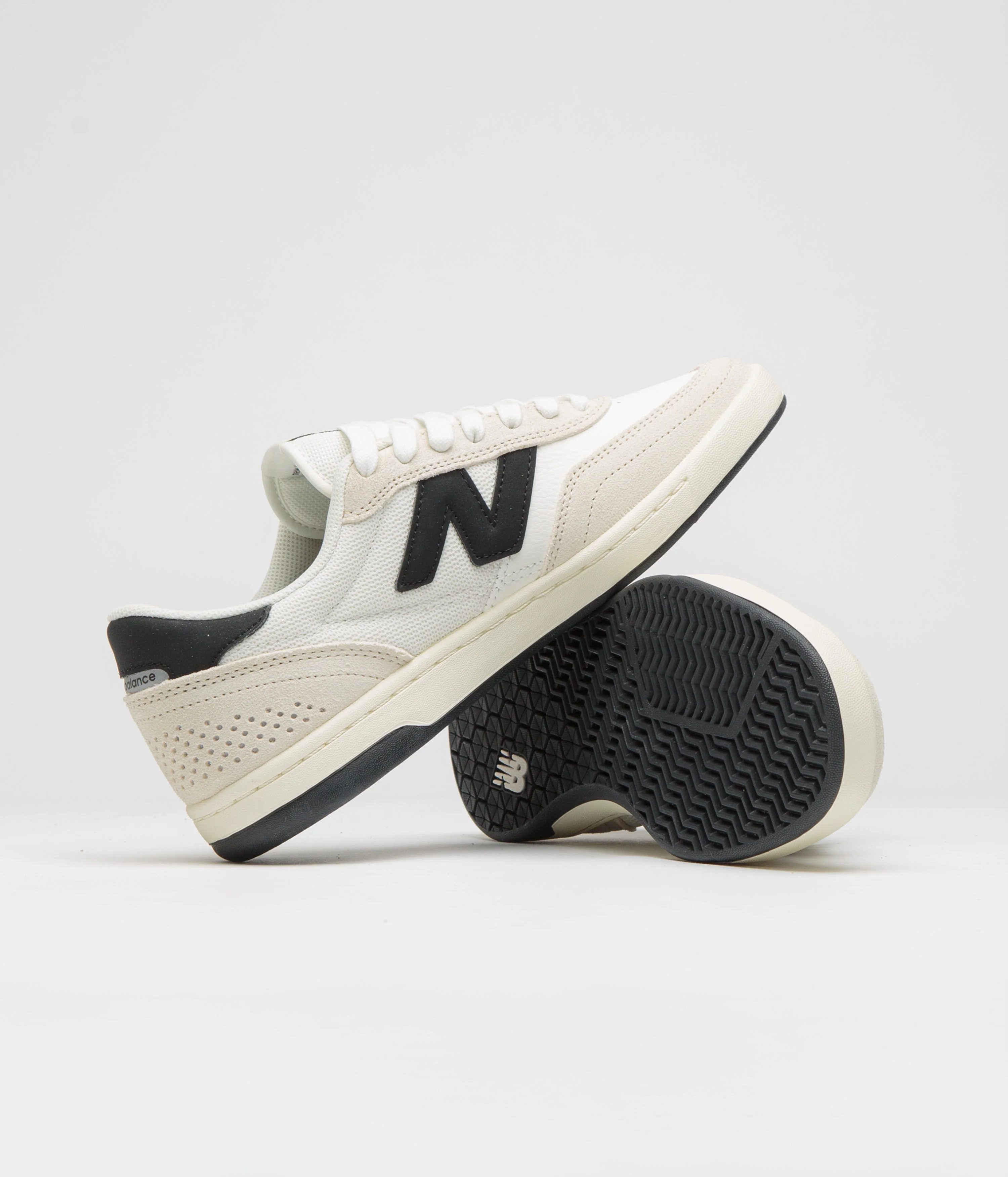New Balance Numeric 440 V2 Shoes - Sea Salt / Black - Image 5
