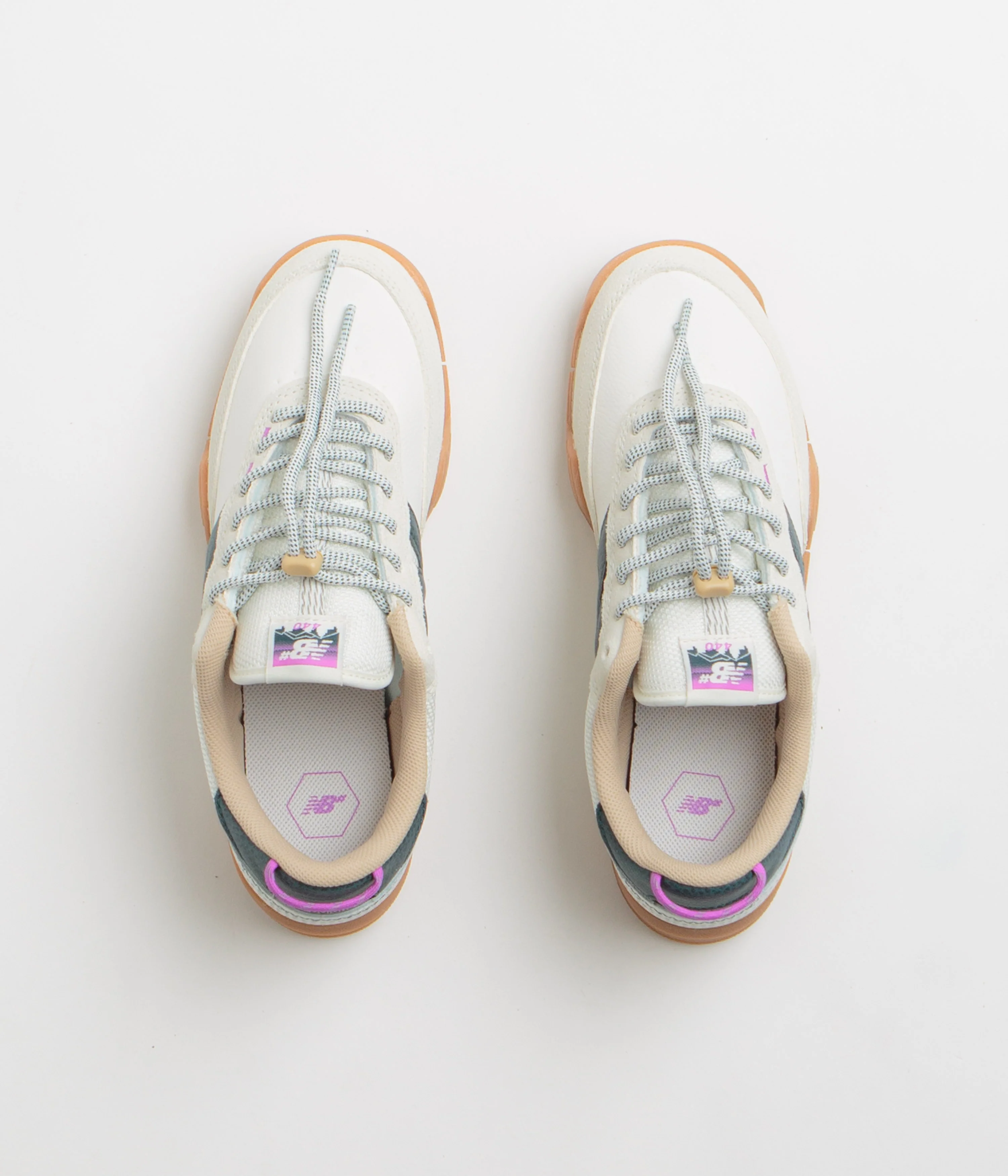 New Balance Numeric 440 V2 Trail Shoes - Sea Salt / Gum - Image 7