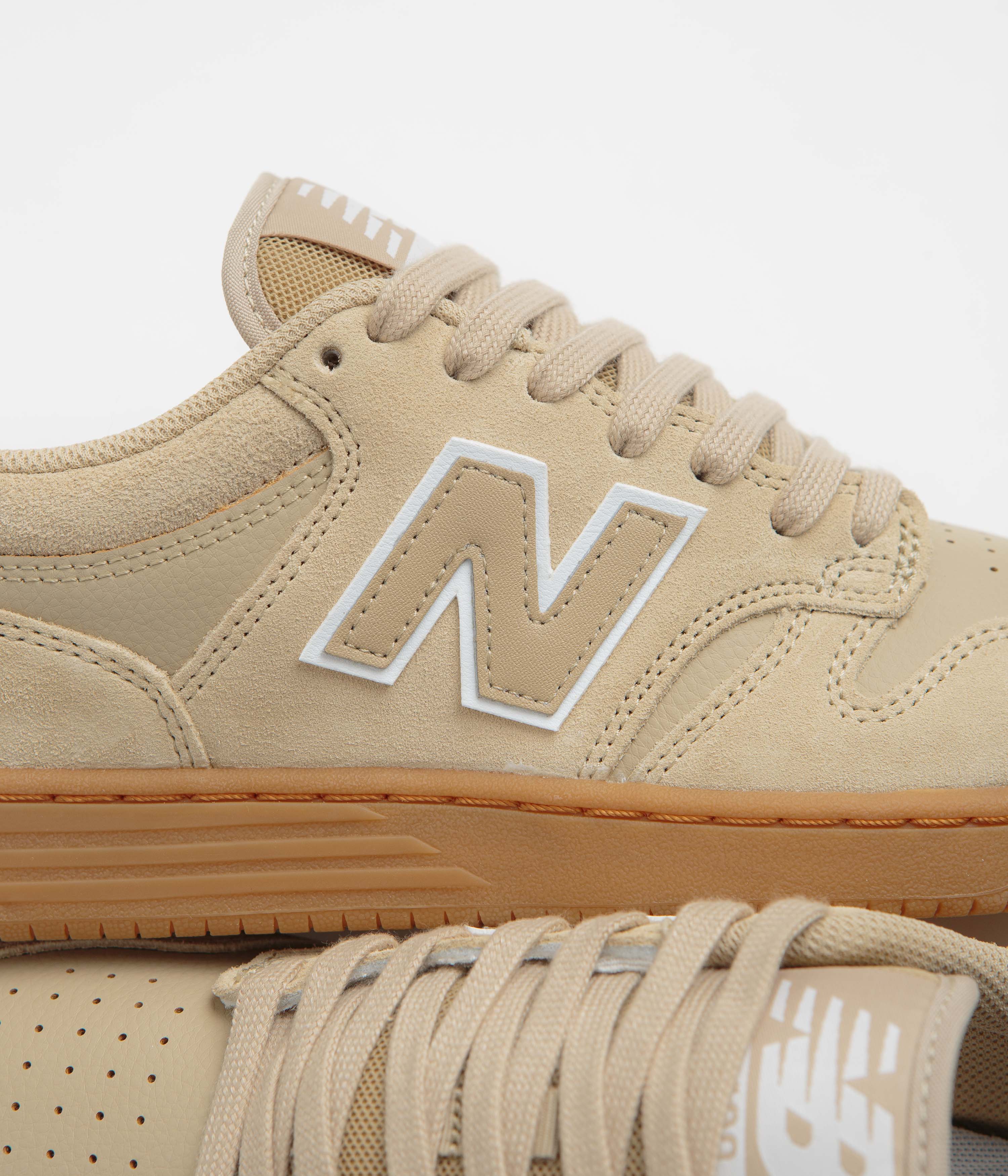 New Balance Numeric 480 Shoes - Incense / Gum - Image 3