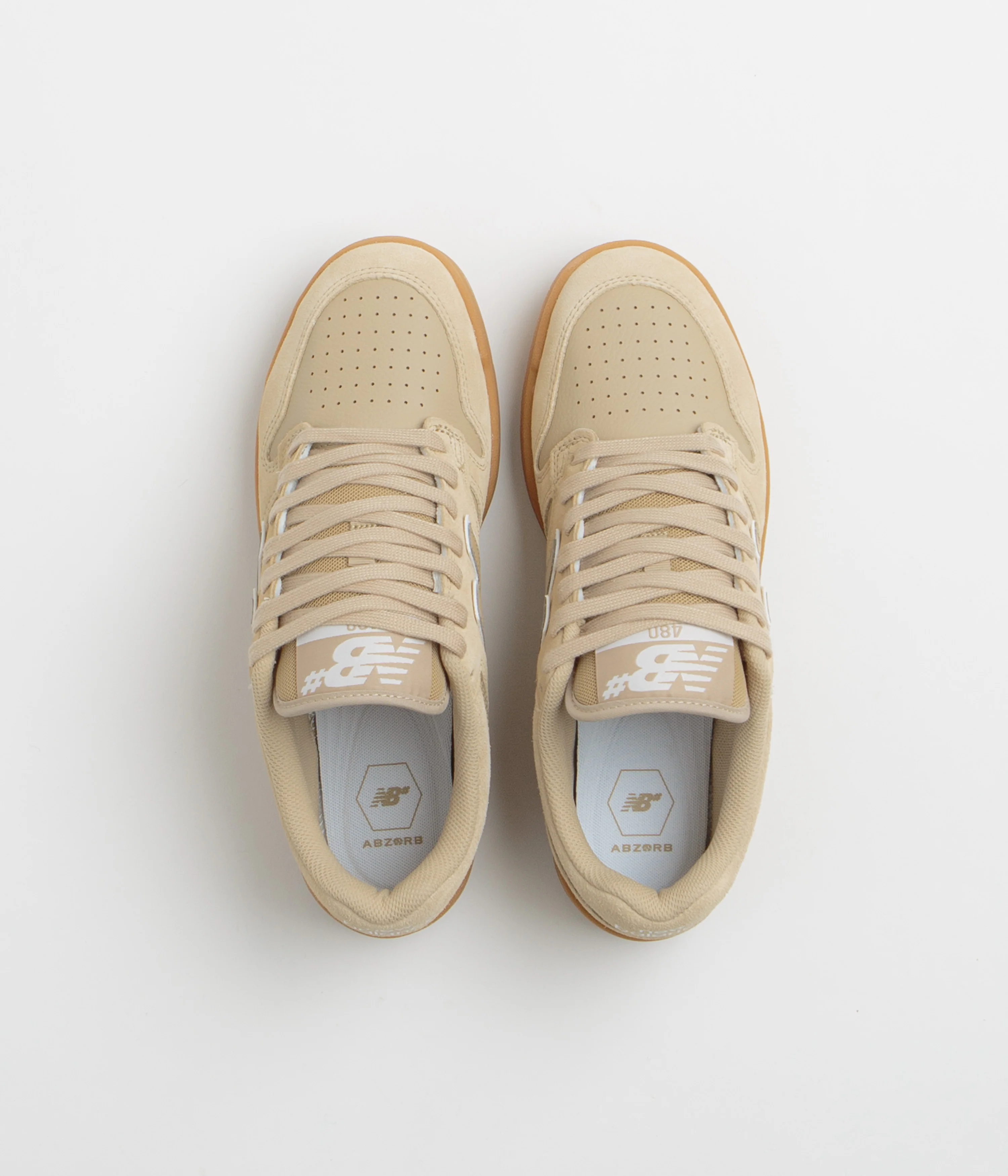 New Balance Numeric 480 Shoes - Incense / Gum - Image 7