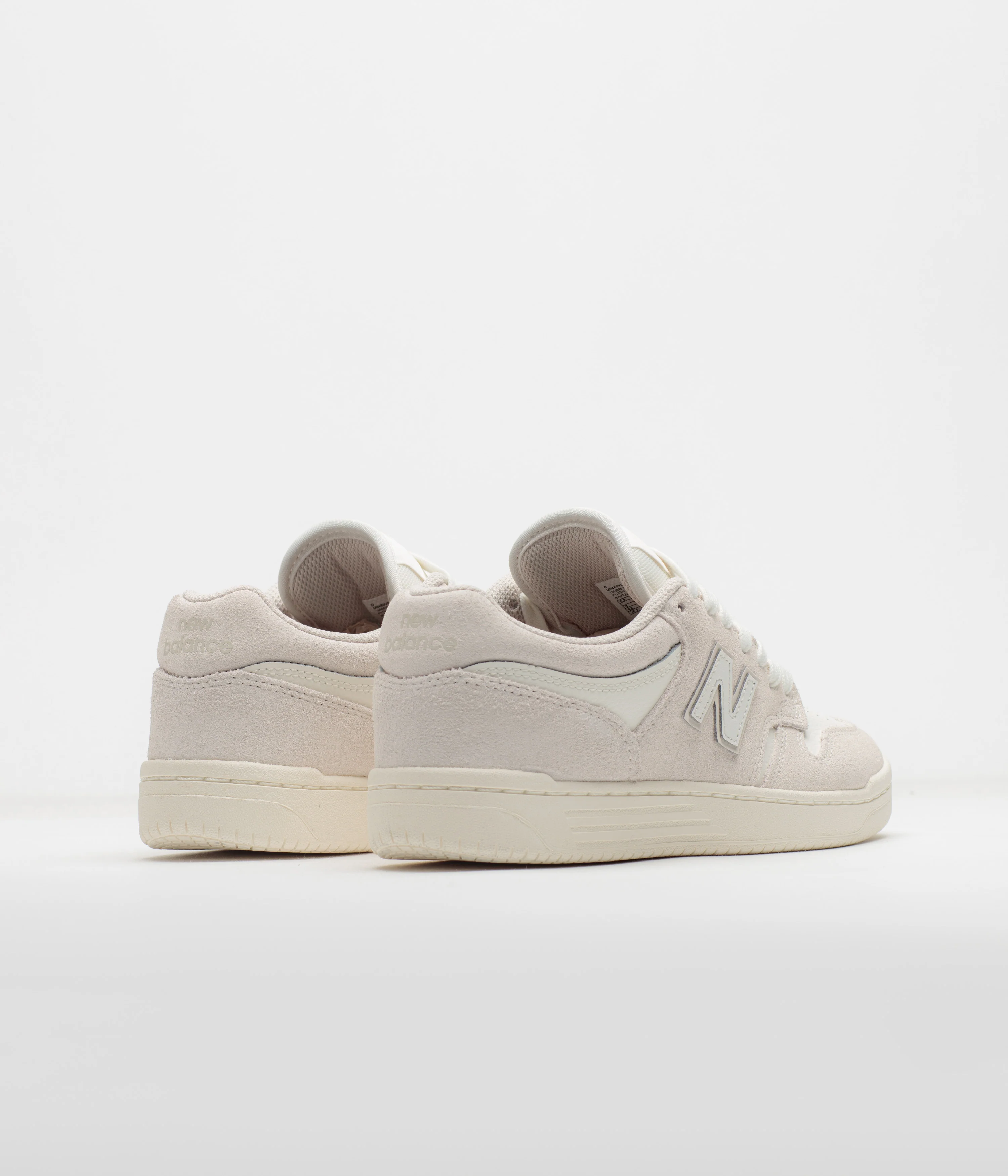 New Balance Numeric 480 Shoes - Vanilla / Vanilla - Image 4