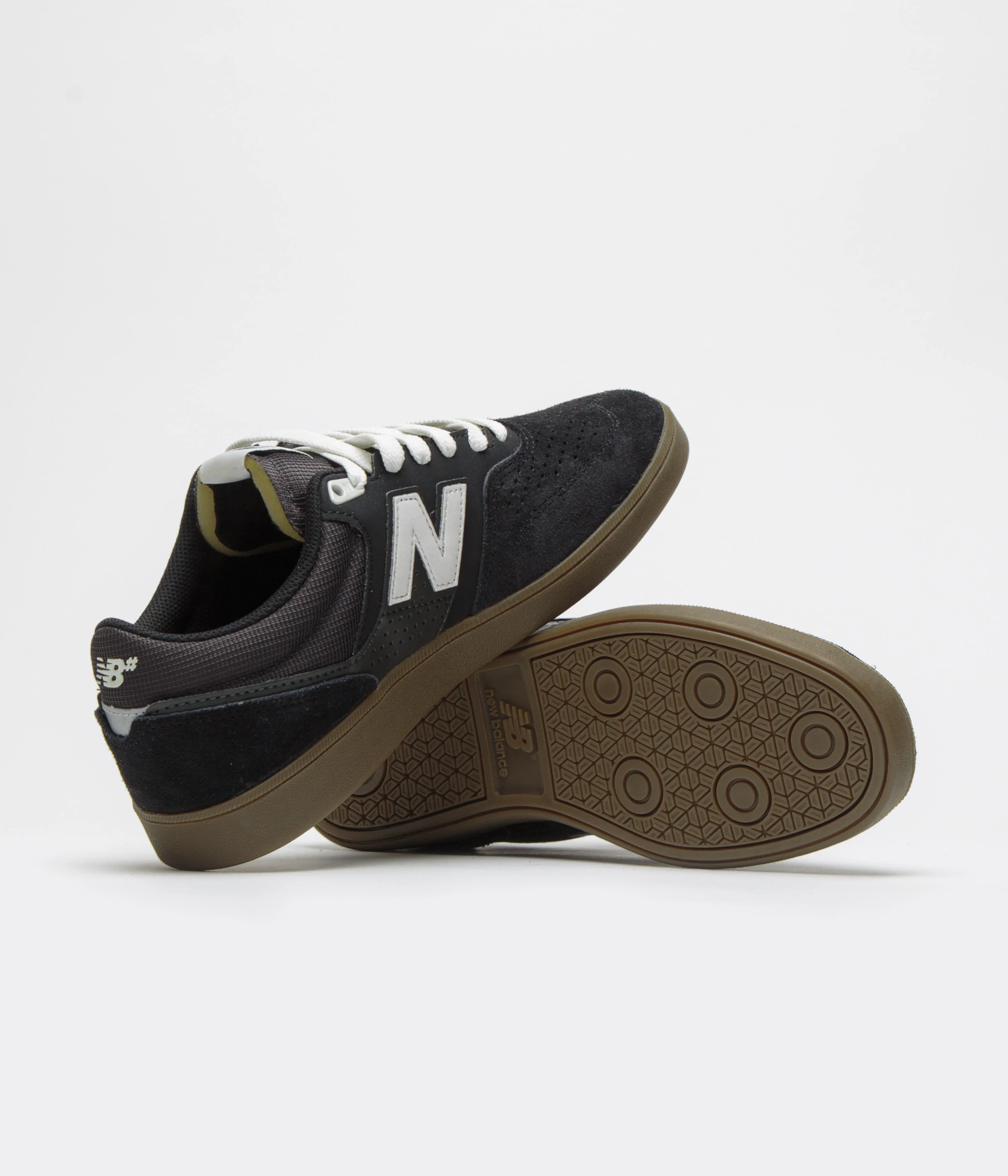 New Balance Numeric 508 Brandon Westgate Shoes - Black / Gum / White - Image 5