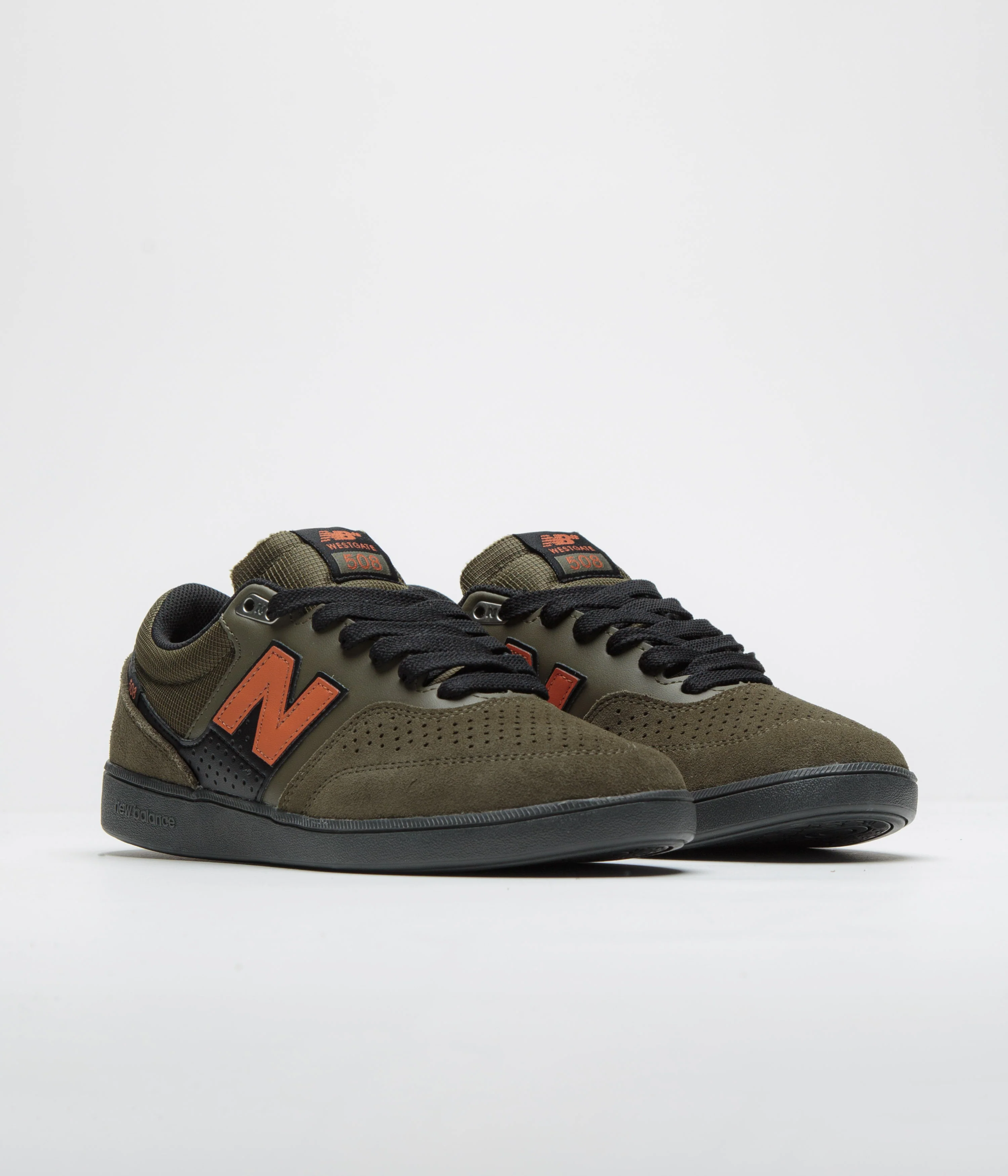 New Balance Numeric 508 Brandon Westgate Shoes - Olive - Image 3