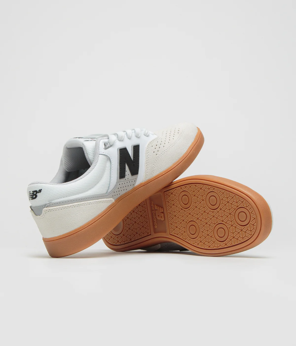 New Balance Numeric 508 Brandon Westgate Shoes - Sea Salt / Gum - Image 5