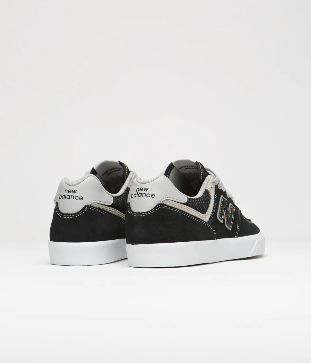 New Balance Numeric 574 Shoes - Black / Grey - Image 4