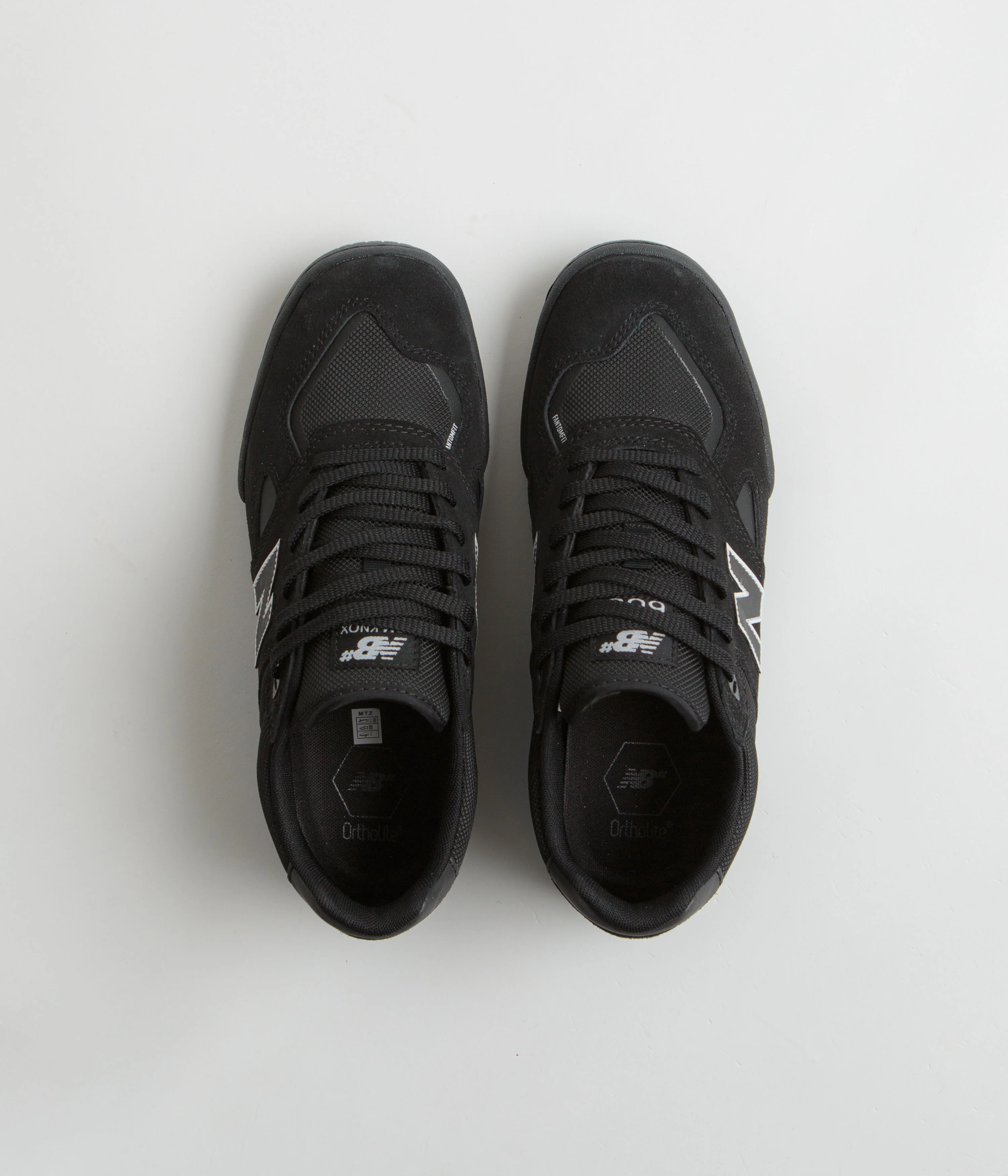 New Balance Numeric 600 Tom Knox Shoes - Black / Black - Image 7