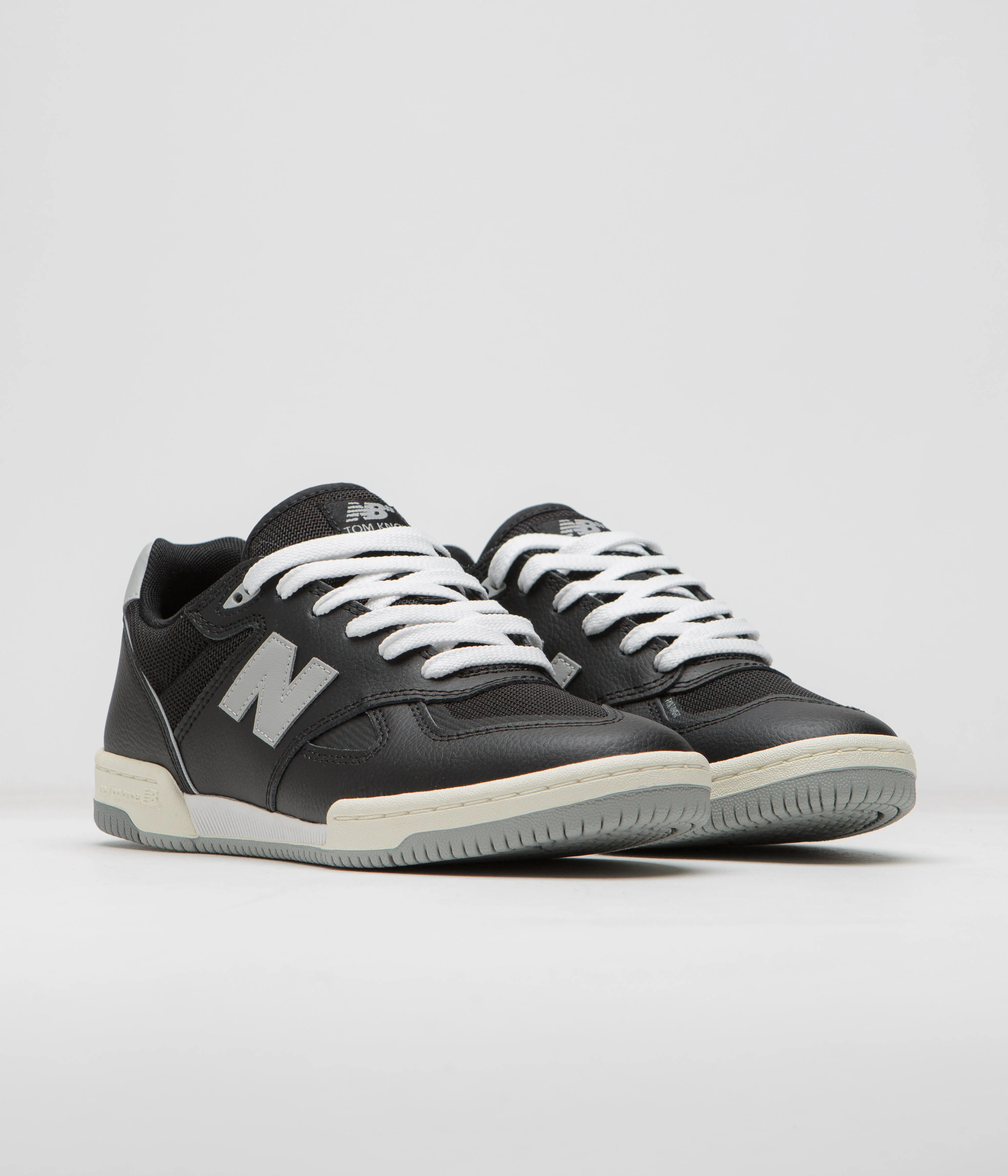 New Balance Numeric 600 Tom Knox Shoes - Black / Grey - Image 2