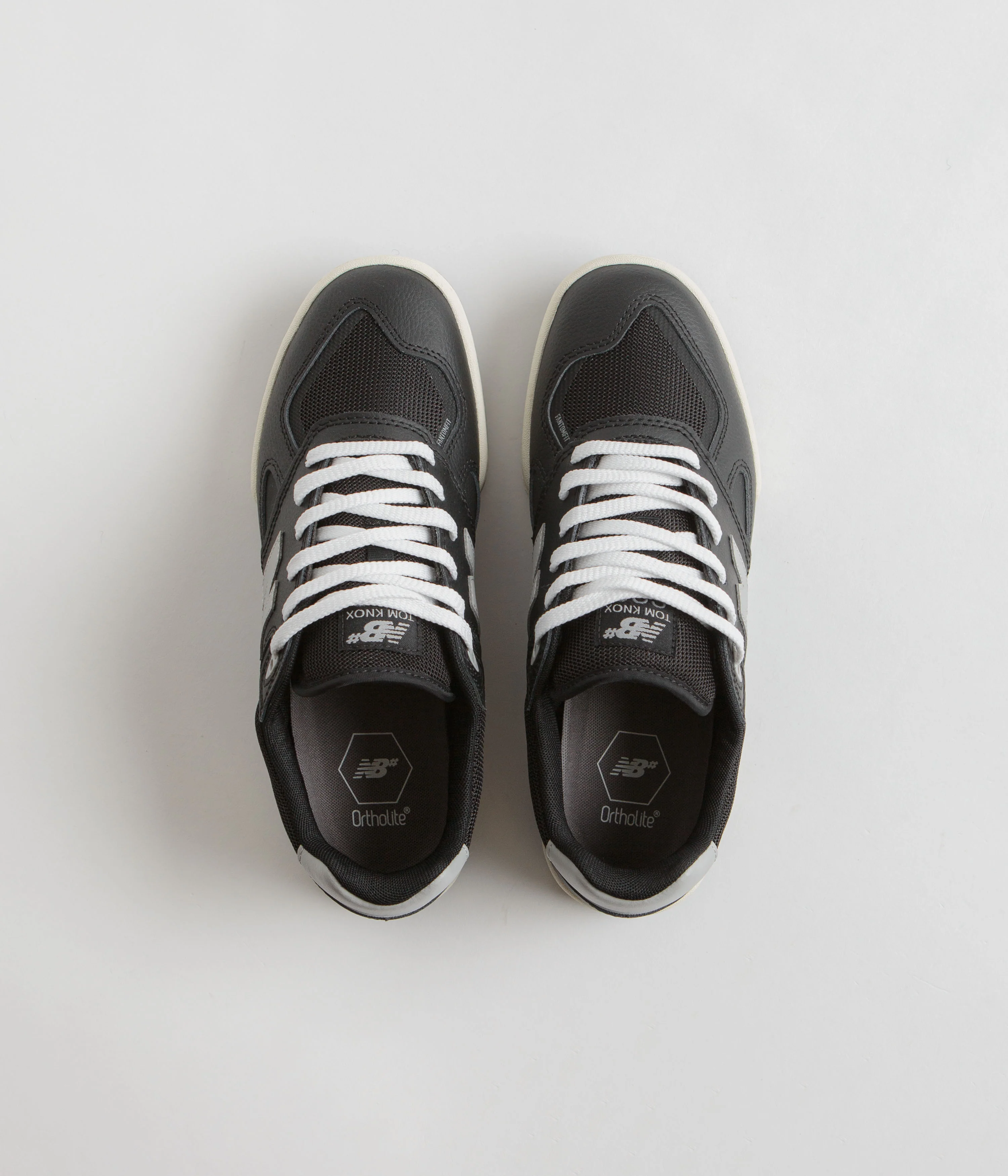 New Balance Numeric 600 Tom Knox Shoes - Black / Grey - Image 7