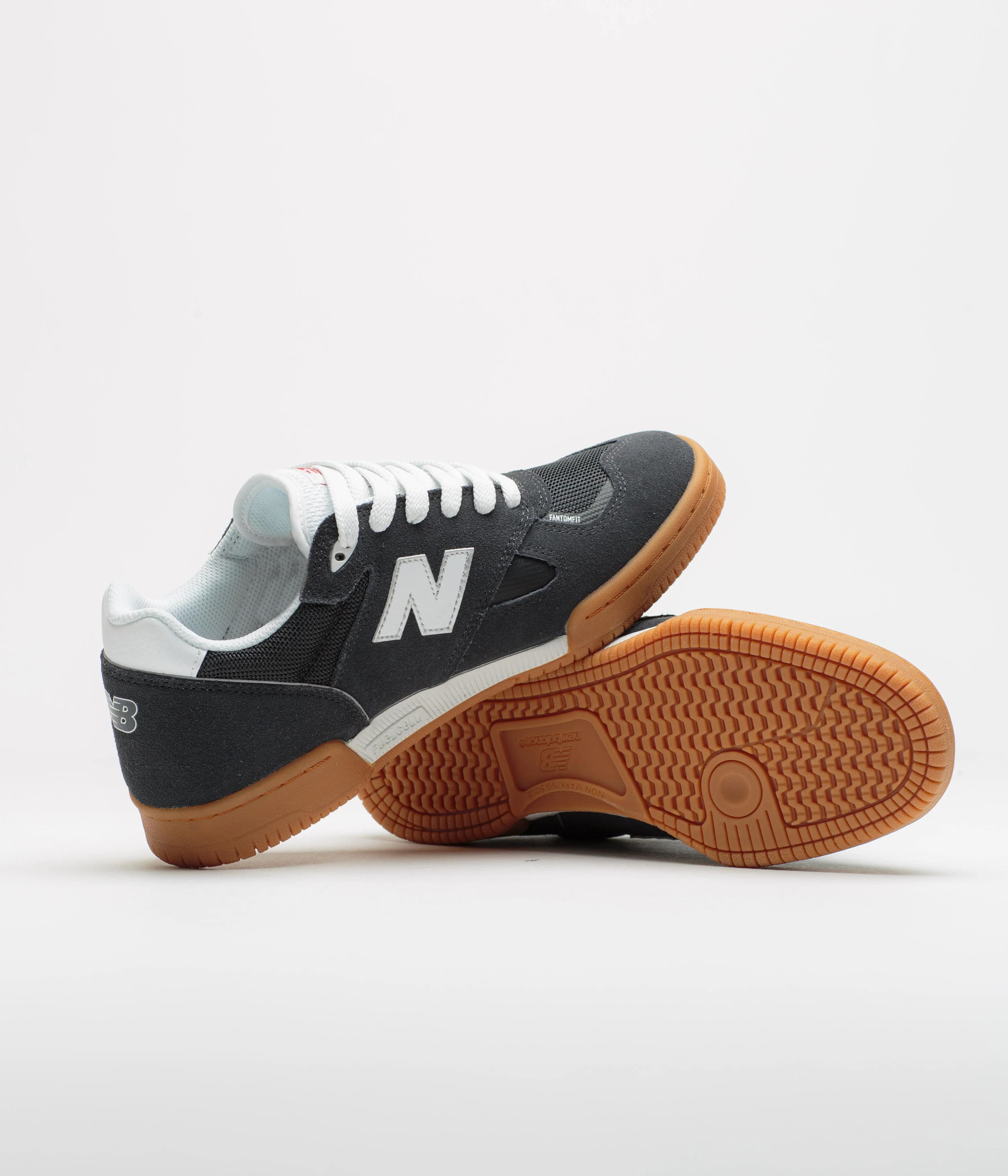 New Balance Numeric 600 Tom Knox Shoes - Phantom / Gum - Image 5