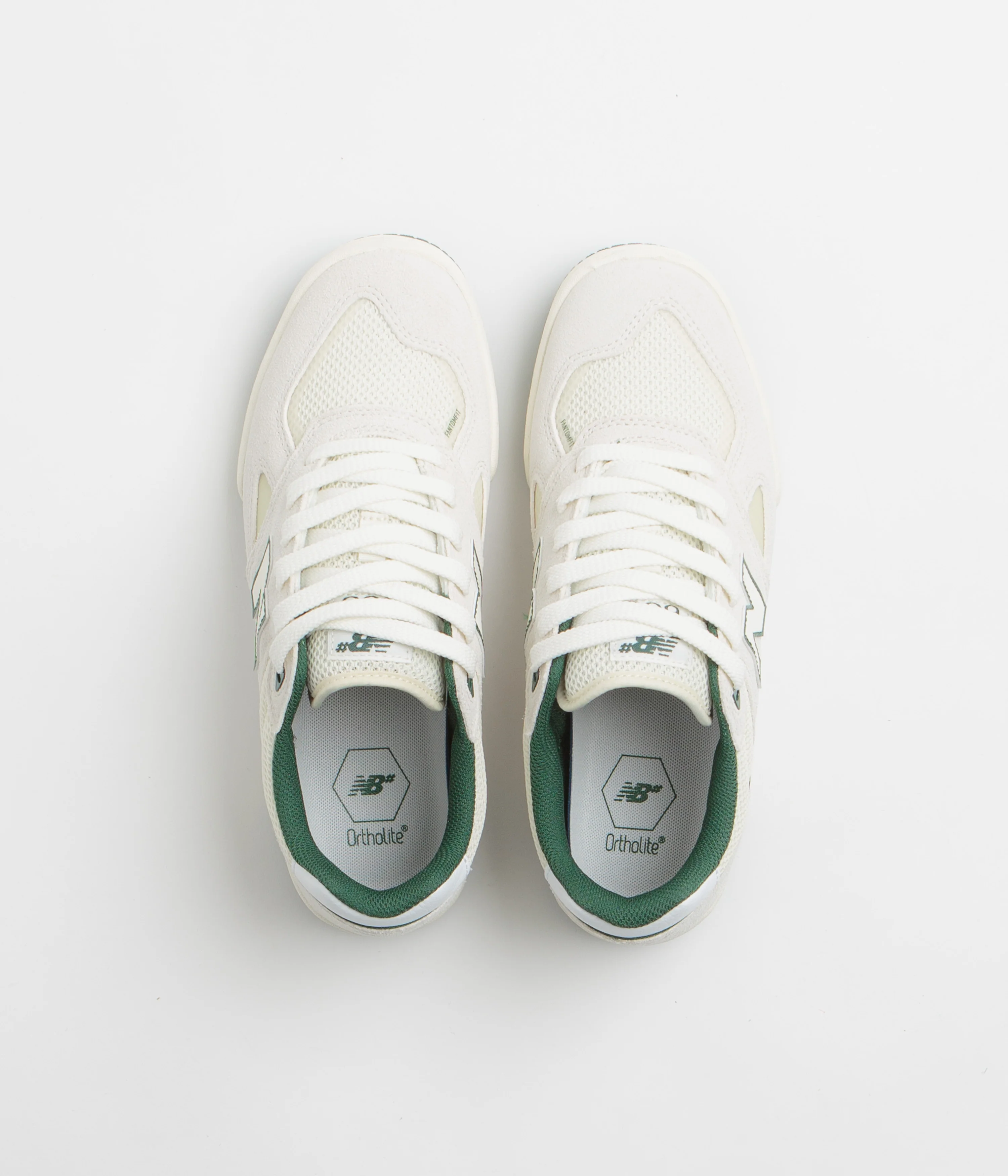 New Balance Numeric 600 Tom Knox Shoes - White / Green - Image 7