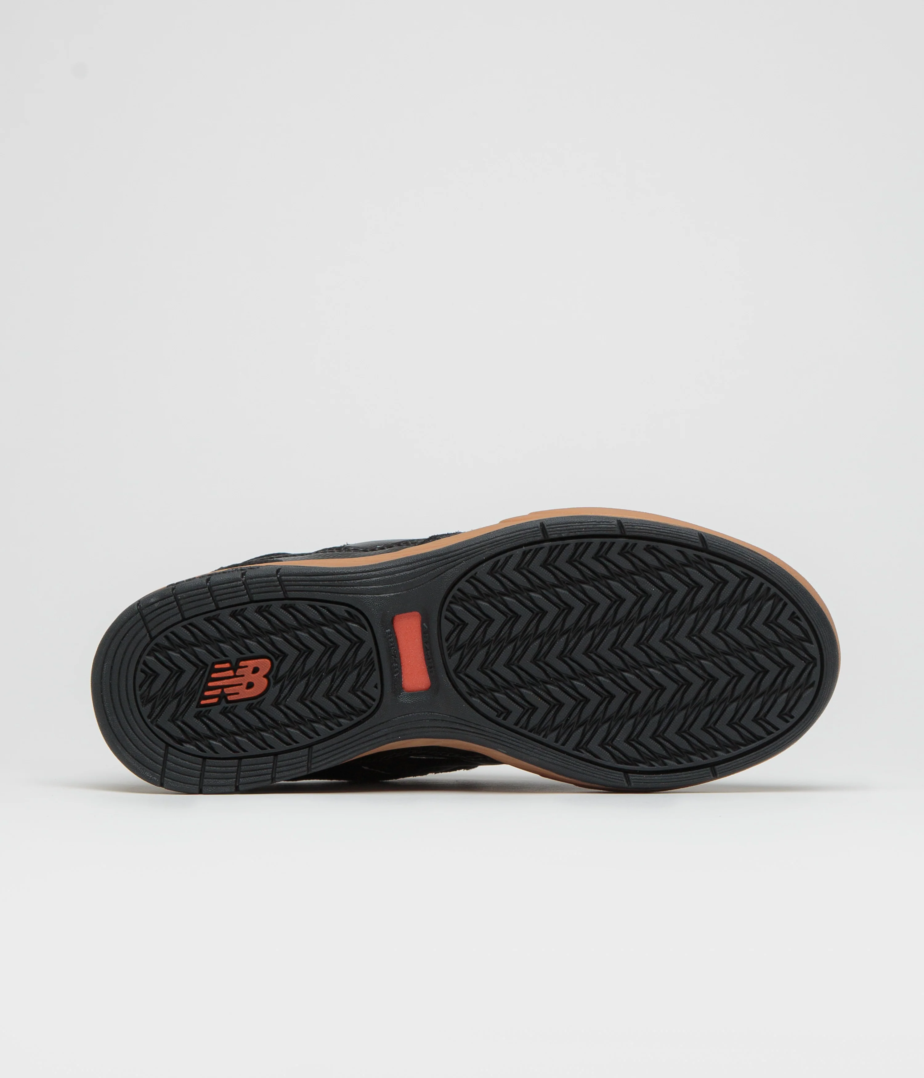New Balance Numeric 808 Lite Tiago Lemos Shoes - Black / Gum / White - Image 6