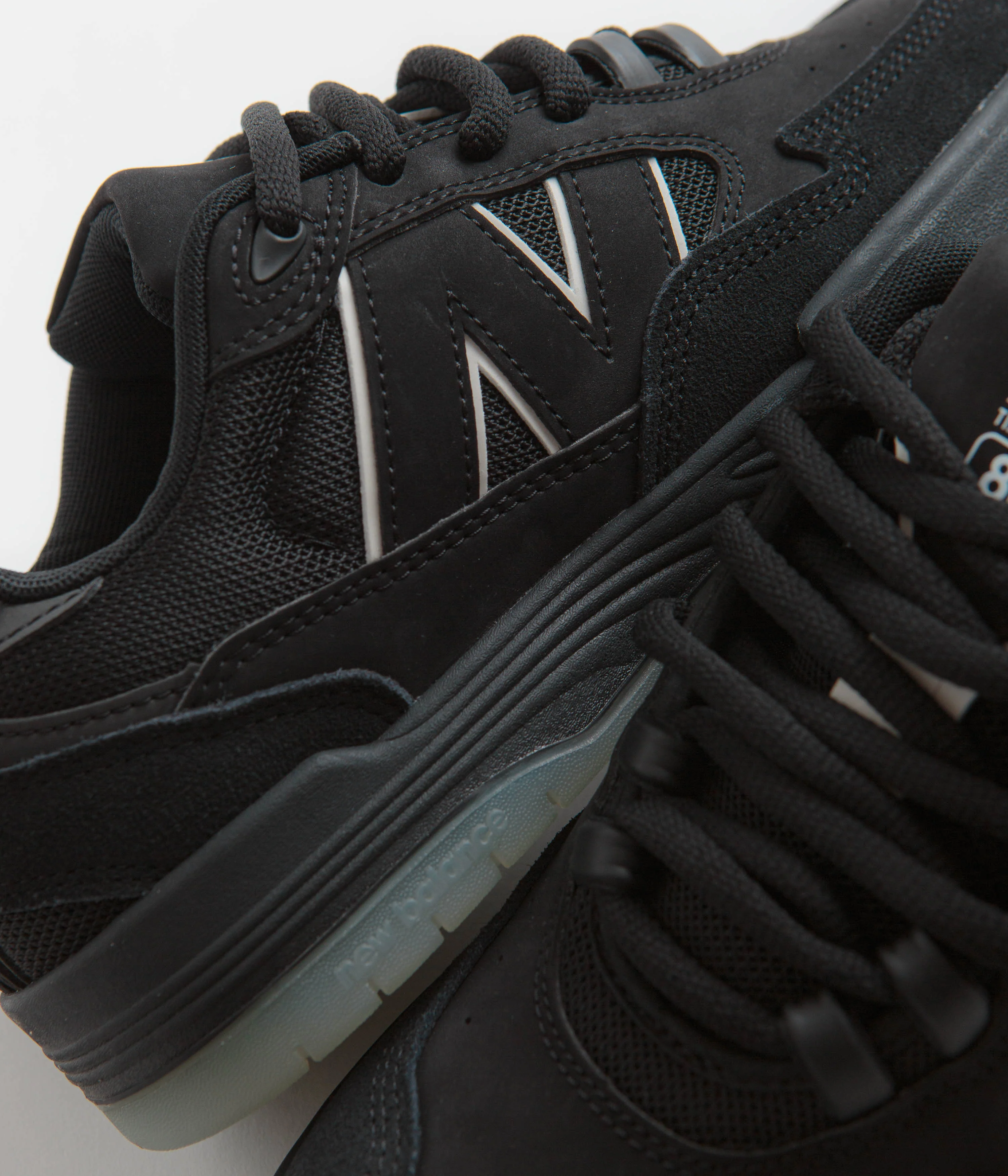 New Balance Numeric 808 Tiago Lemos Shoes - Black / Black - Image 3