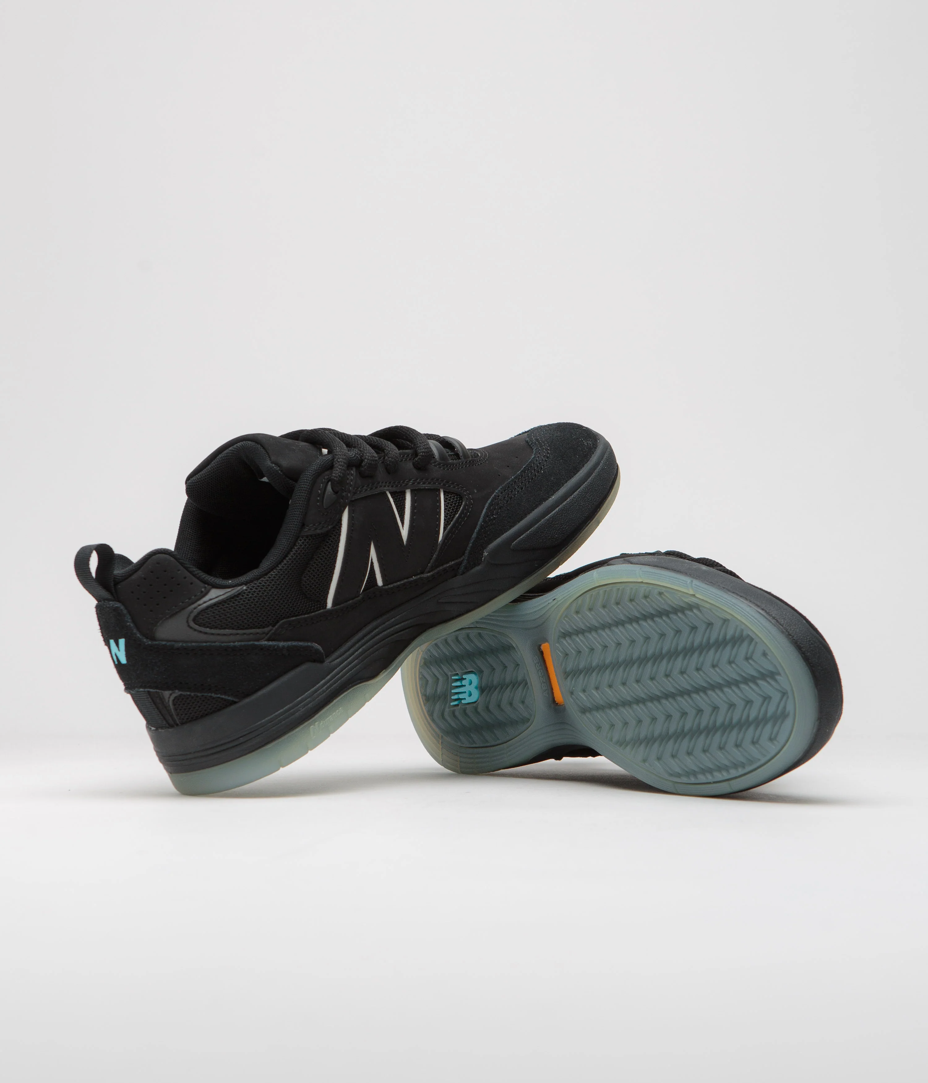 New Balance Numeric 808 Tiago Lemos Shoes - Black / Black - Image 5