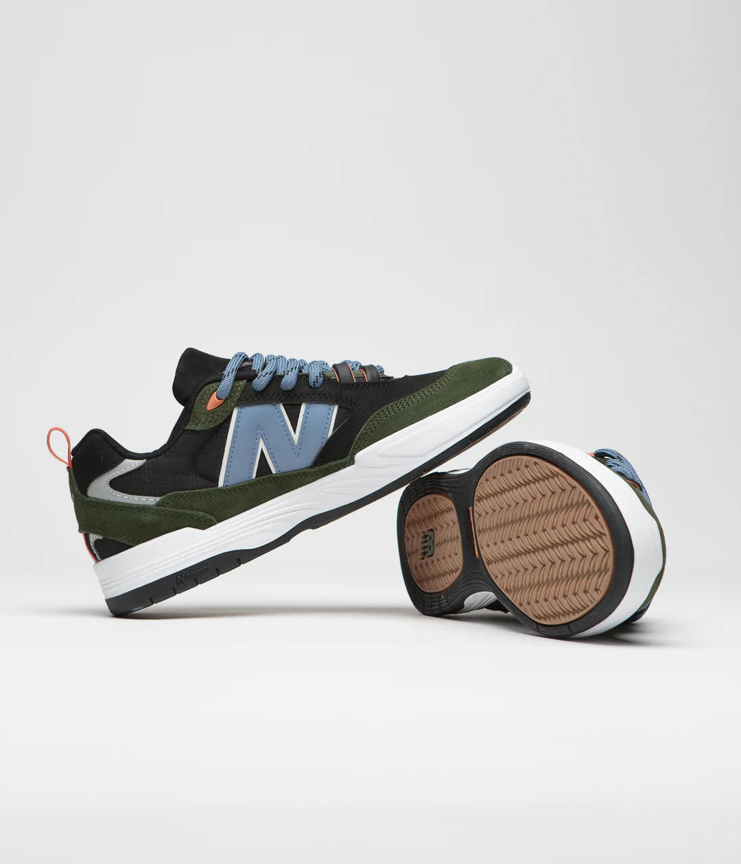 New Balance Numeric 808 Tiago Lemos Shoes - Forest / Black - Image 5