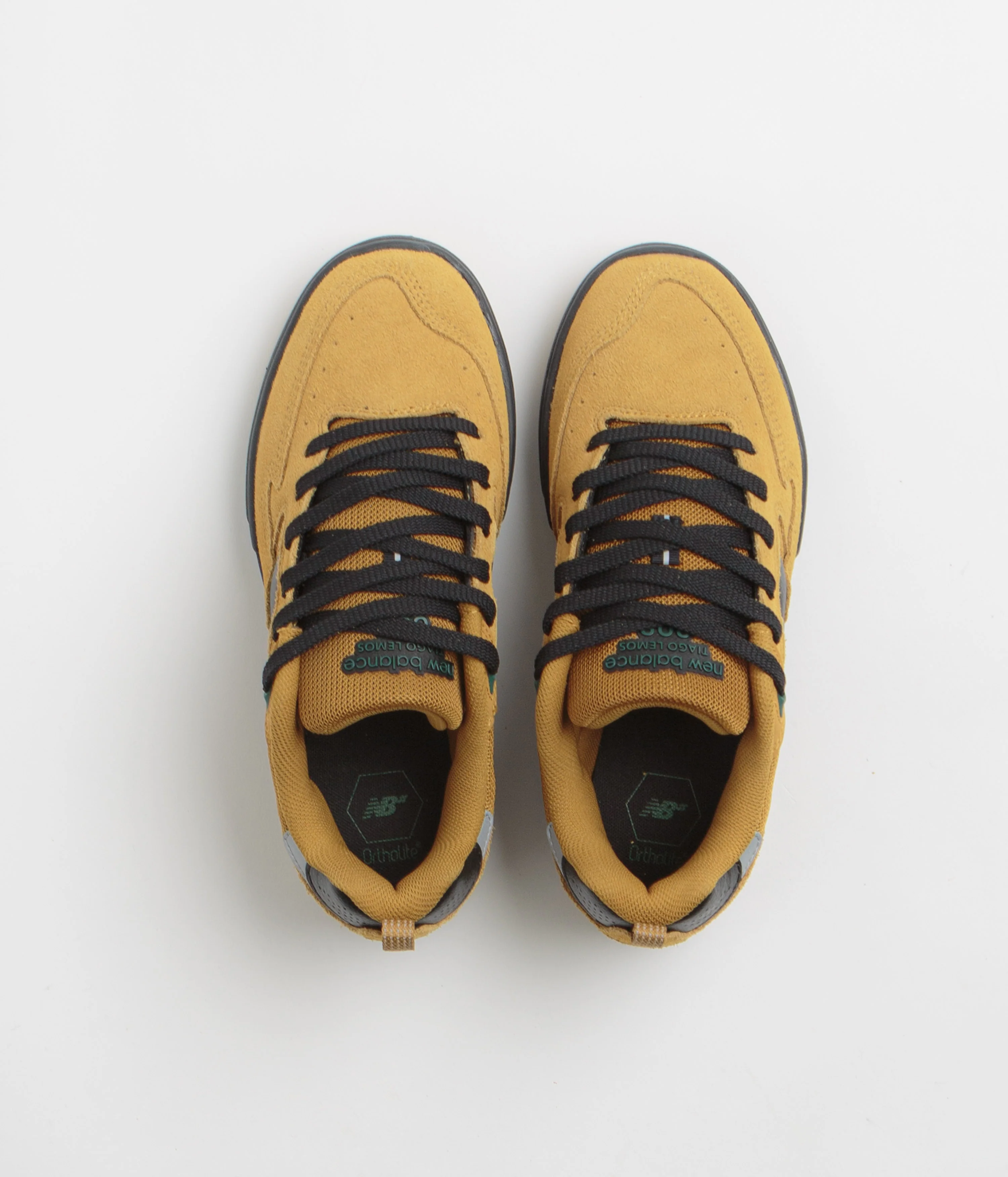 New Balance Numeric 808 Tiago Lemos Shoes - Wheat / Black - Image 7