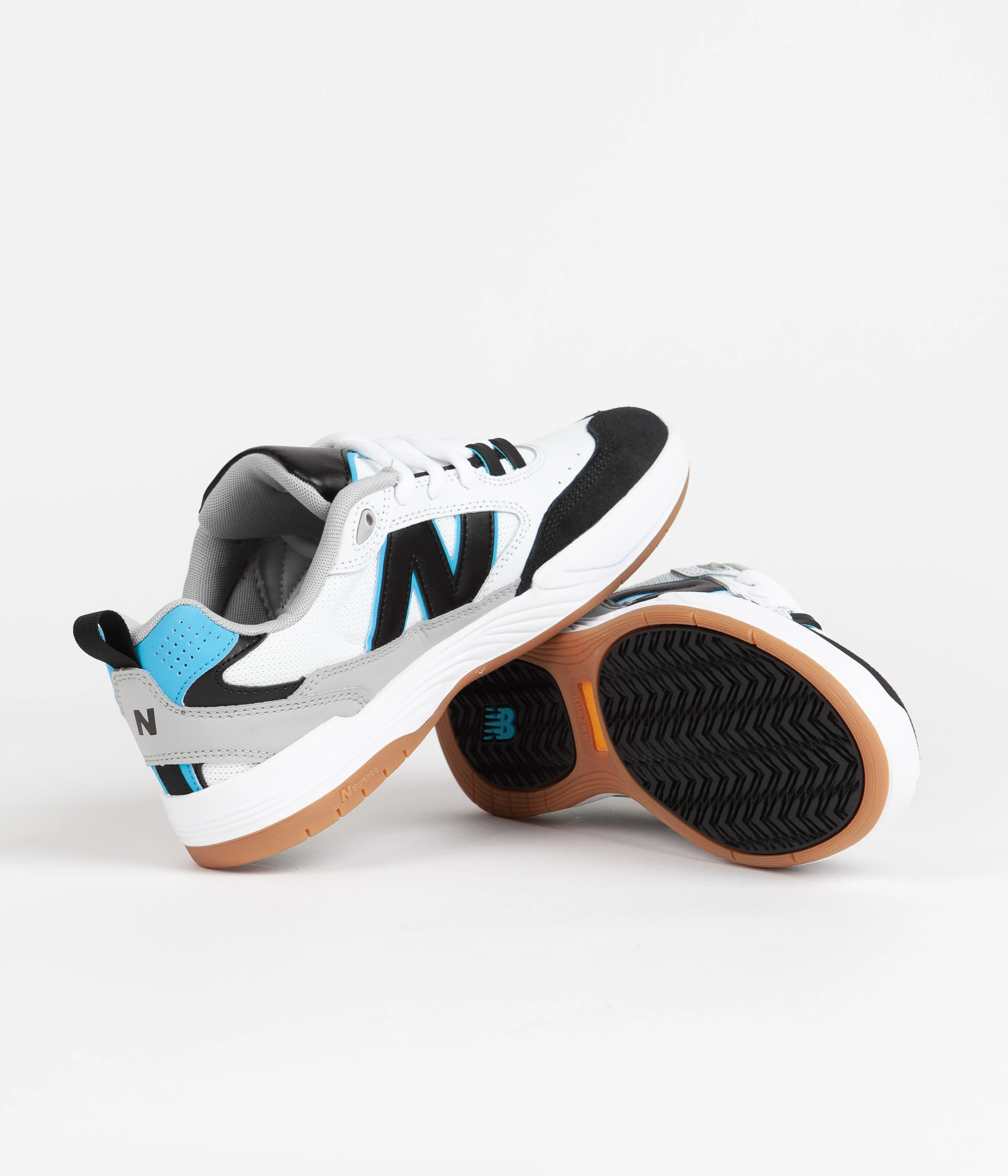 New Balance Numeric 808 Tiago Lemos Shoes - White / Black - Image 5