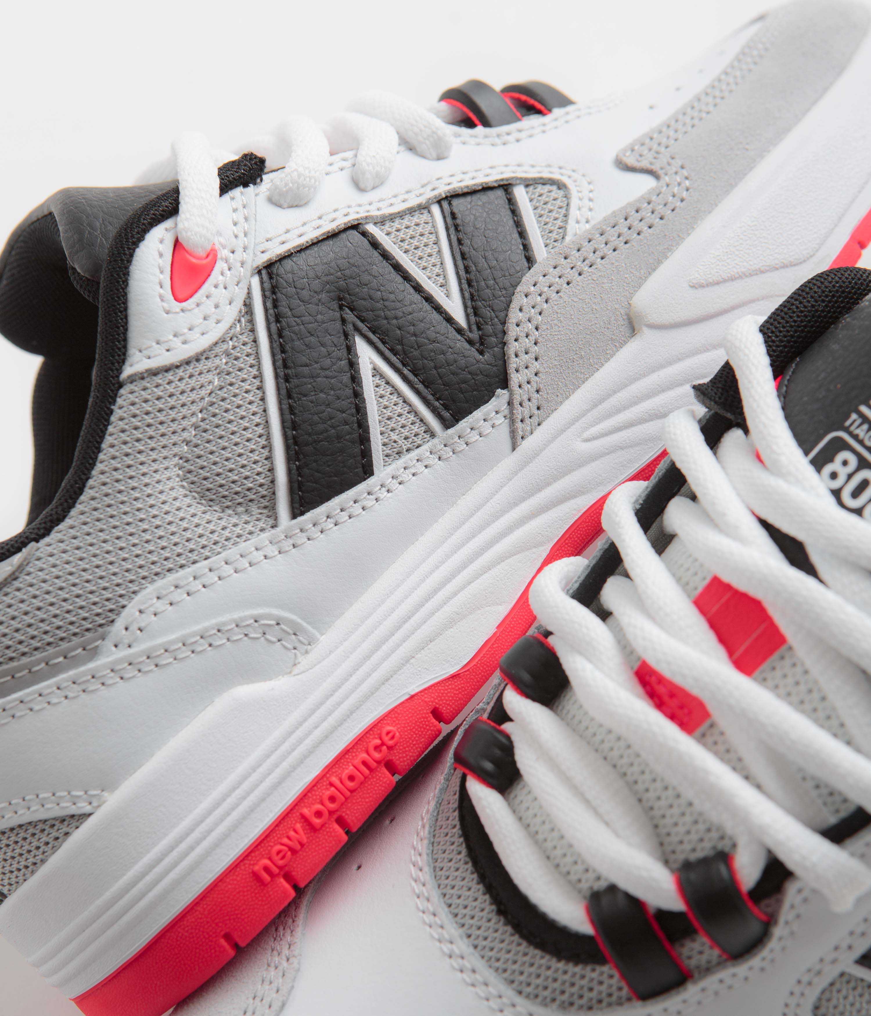 New Balance Numeric 808 Tiago Lemos Shoes - White / Black / White - Image 3