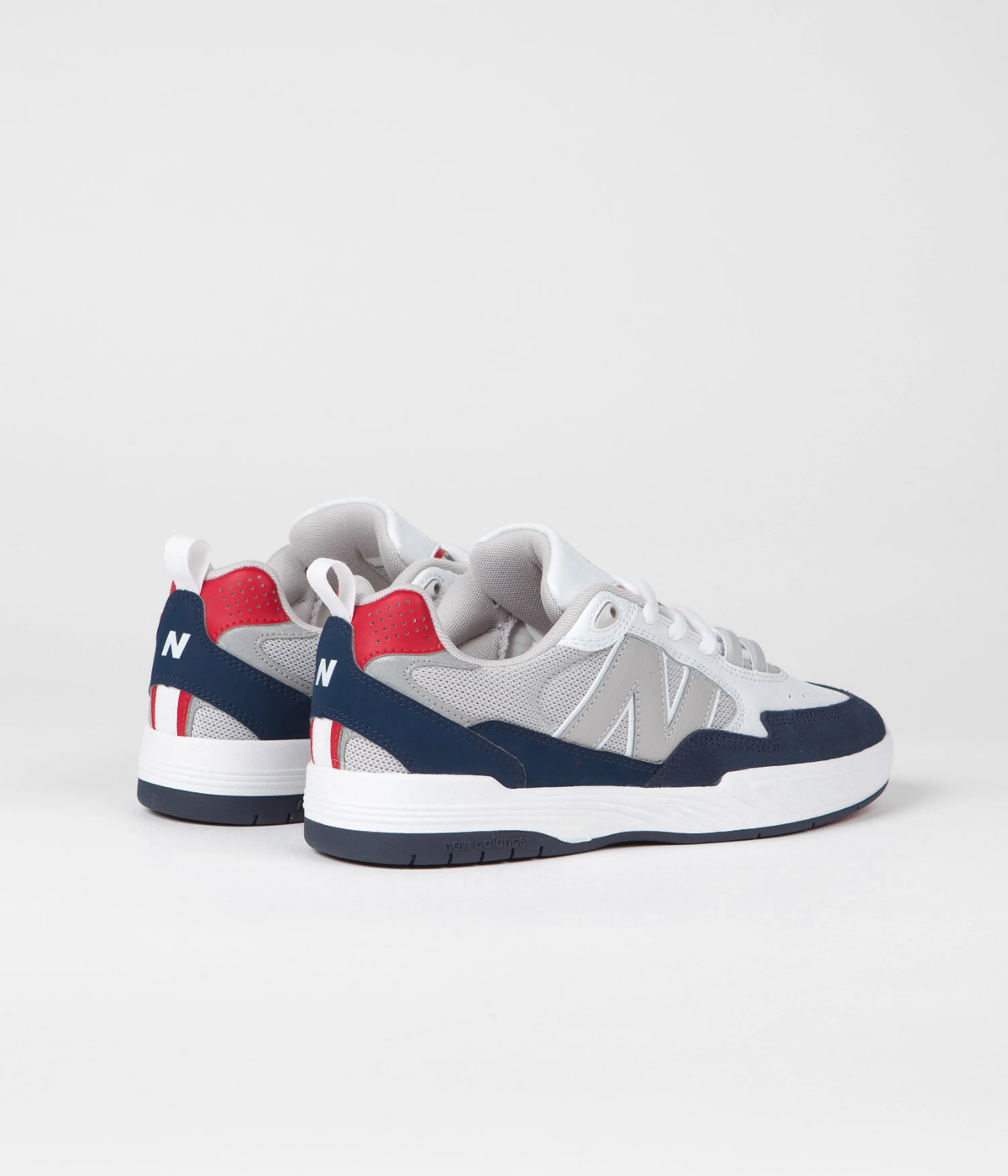 New Balance Numeric 808 Tiago Lemos Shoes - White / Navy - Image 4
