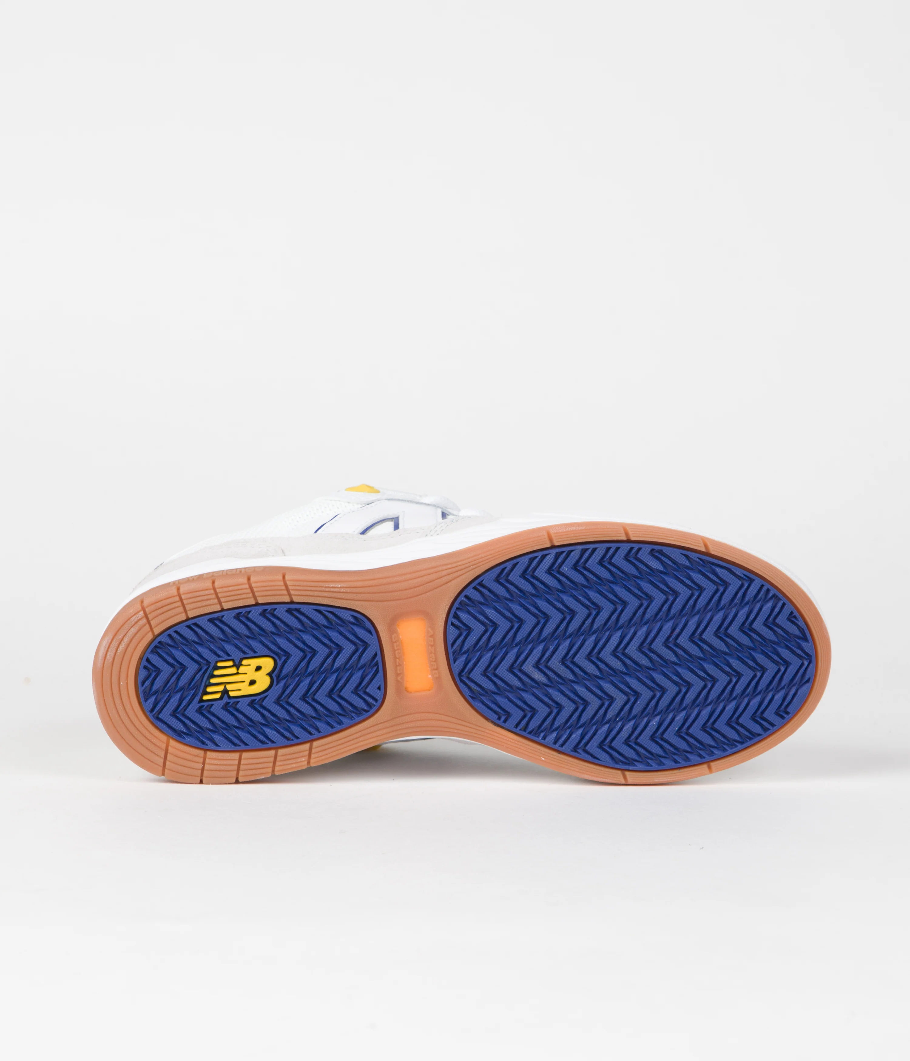 New Balance Numeric 808 Tiago Lemos Shoes - White / Royal - Image 4