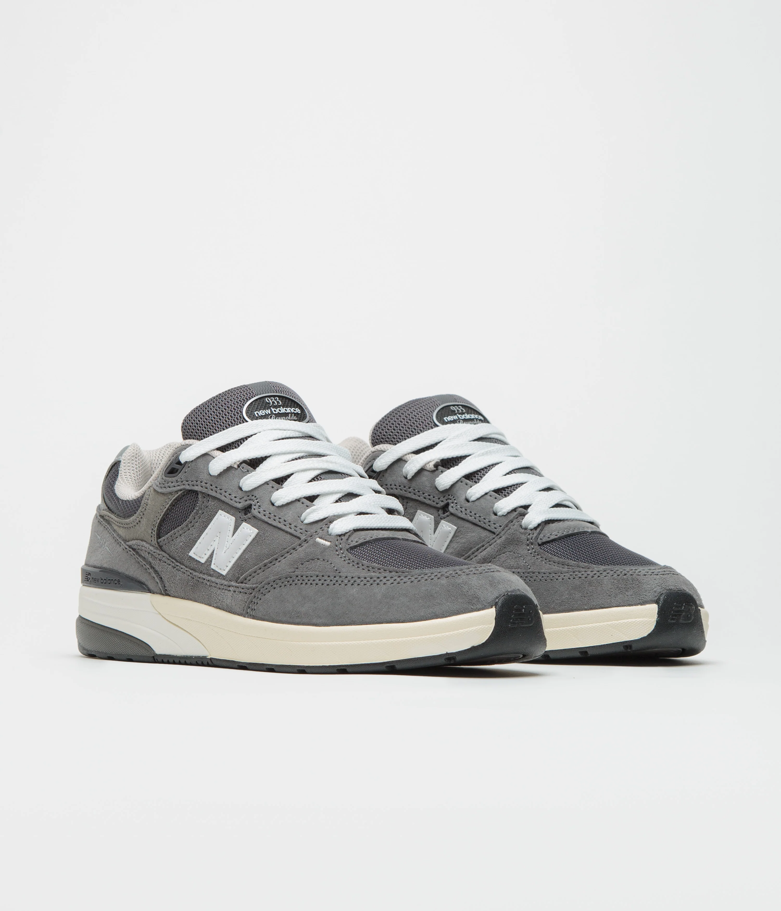 New Balance Numeric 933 Andrew Reynolds Shoes - Grey / White - Image 2