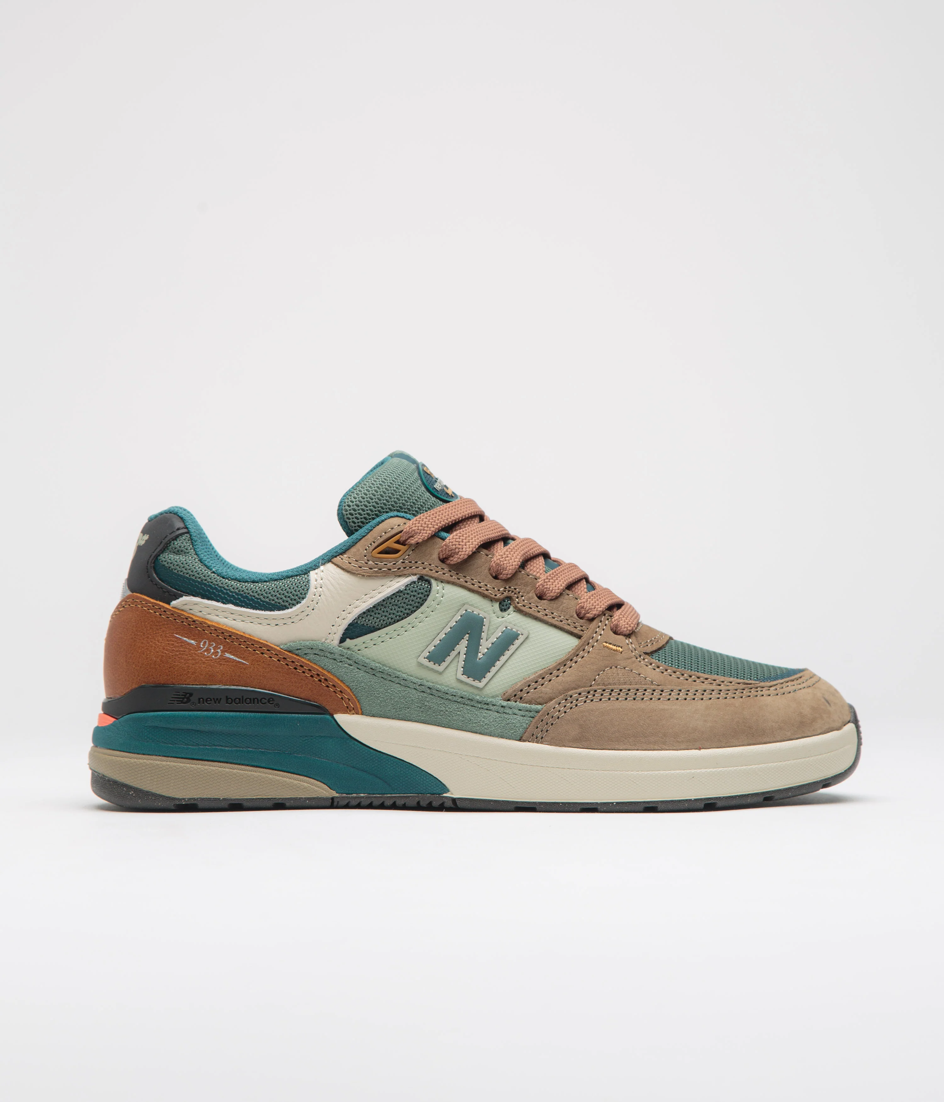 New Balance Numeric 933 Andrew Reynolds Shoes - Mushroom