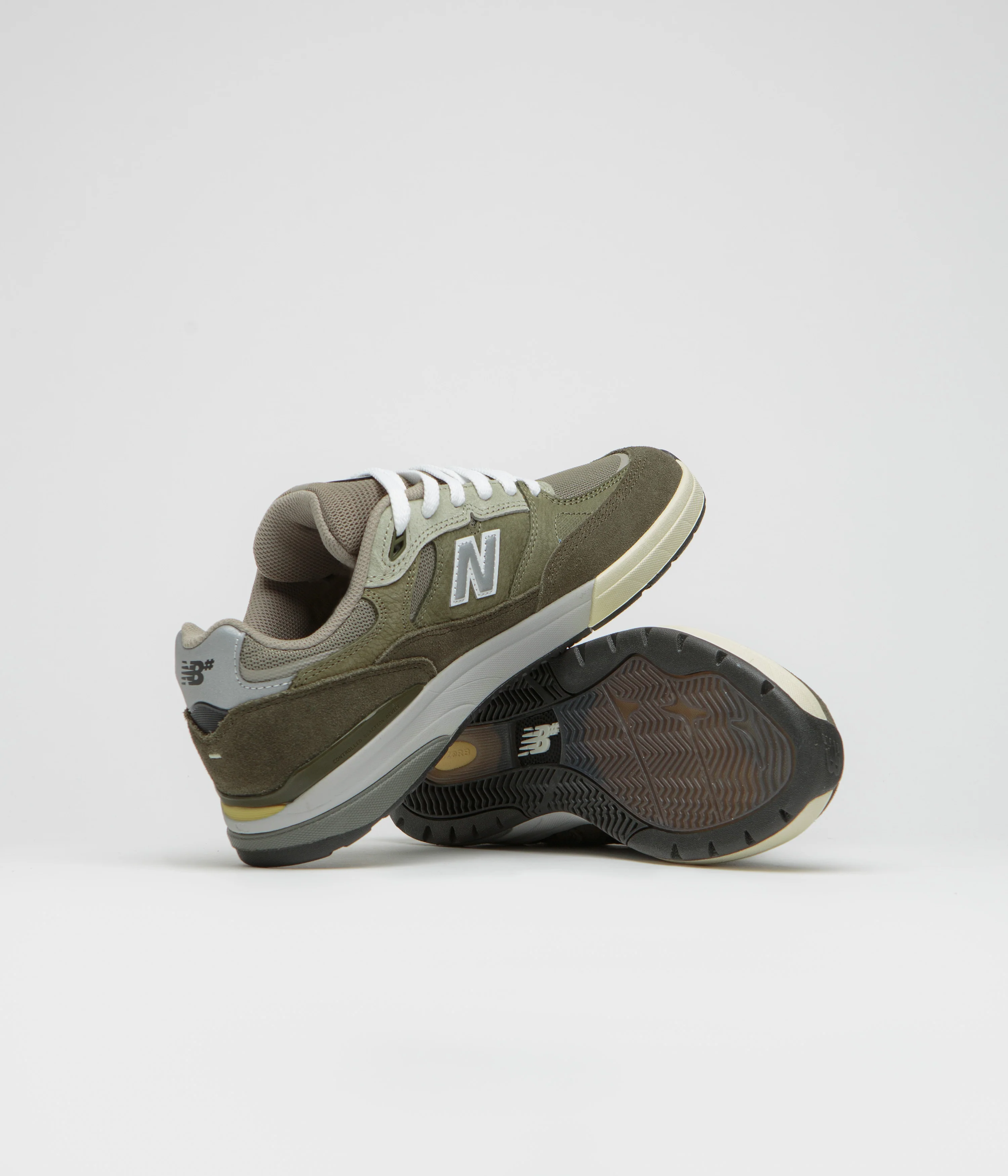New Balance Numeric 933 Andrew Reynolds Shoes - Olivine - Image 4