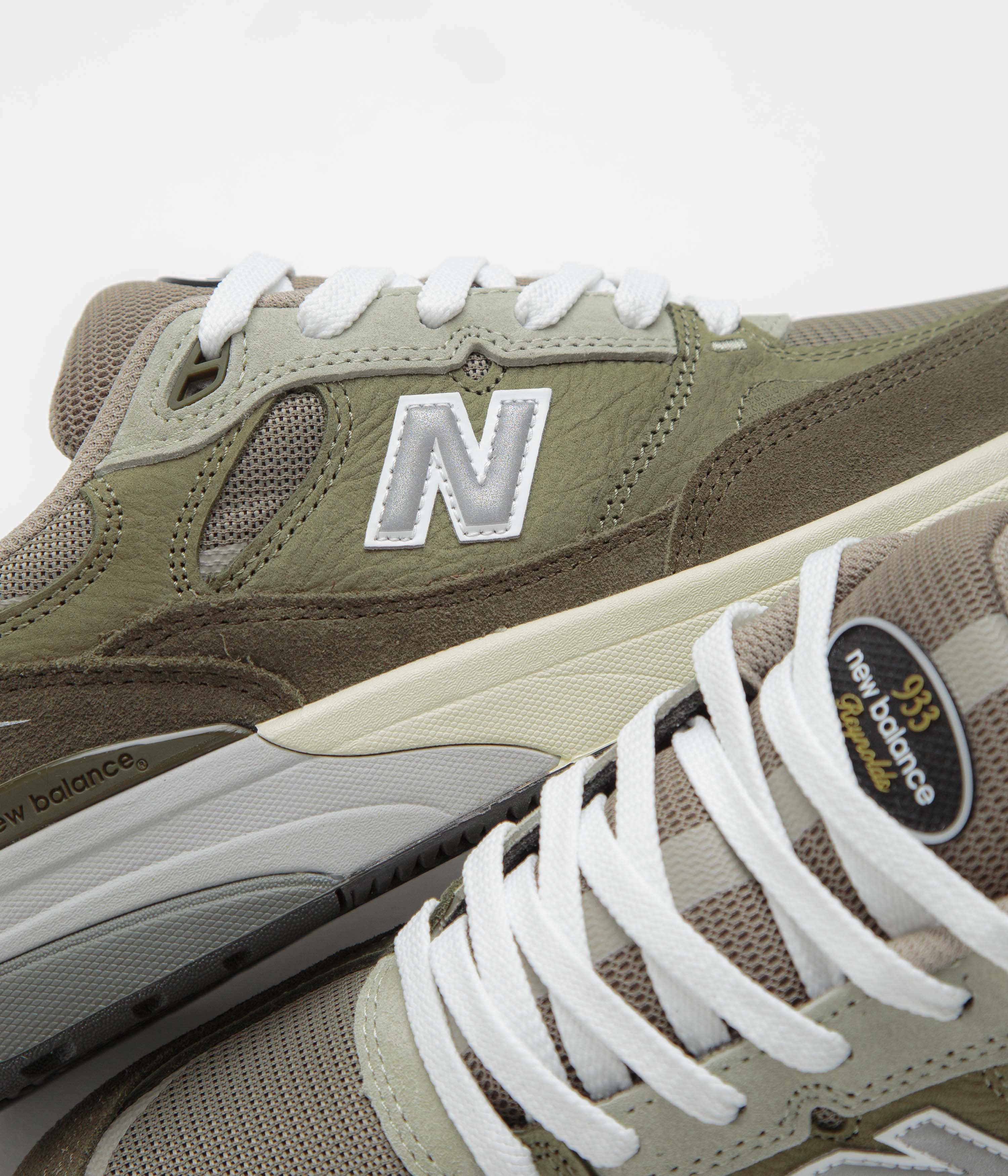 New Balance Numeric 933 Andrew Reynolds Shoes - Olivine - Image 5
