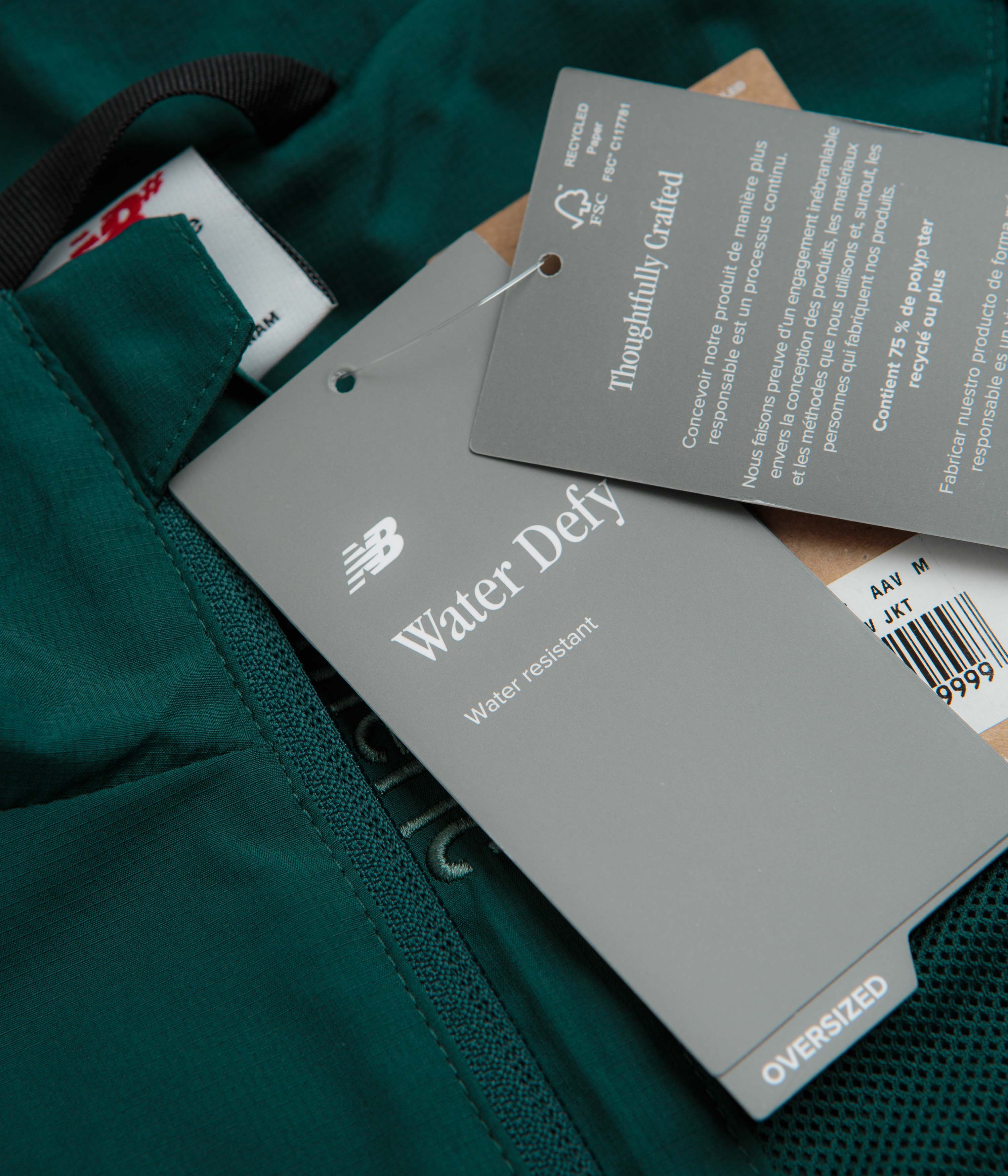 New Balance Numeric Archive Jacket - Medusa / Magic Blue - Image 7
