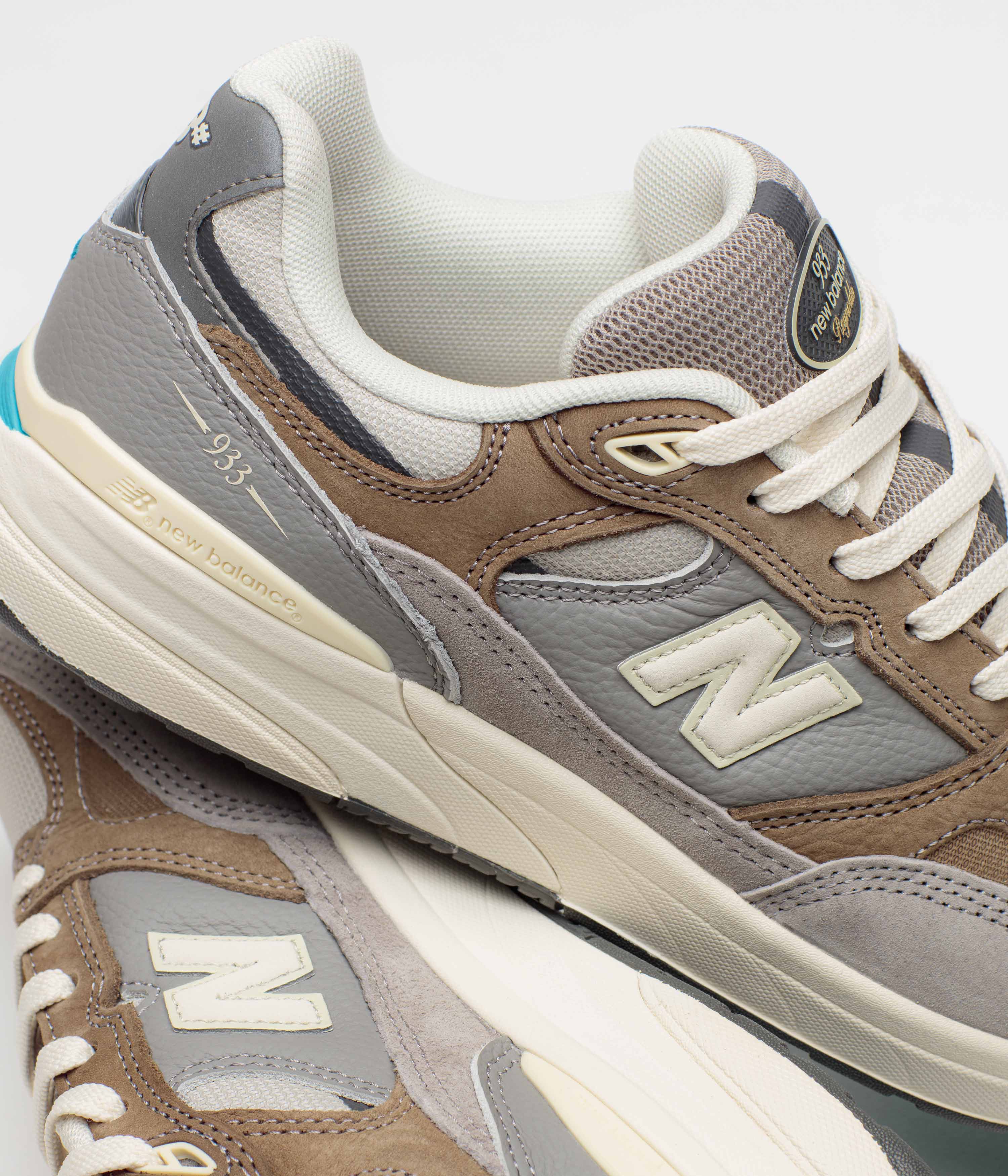 New Balance Numeric 'Grey Days' 933 Andrew Reynolds Shoes - Marblehead - Image 6