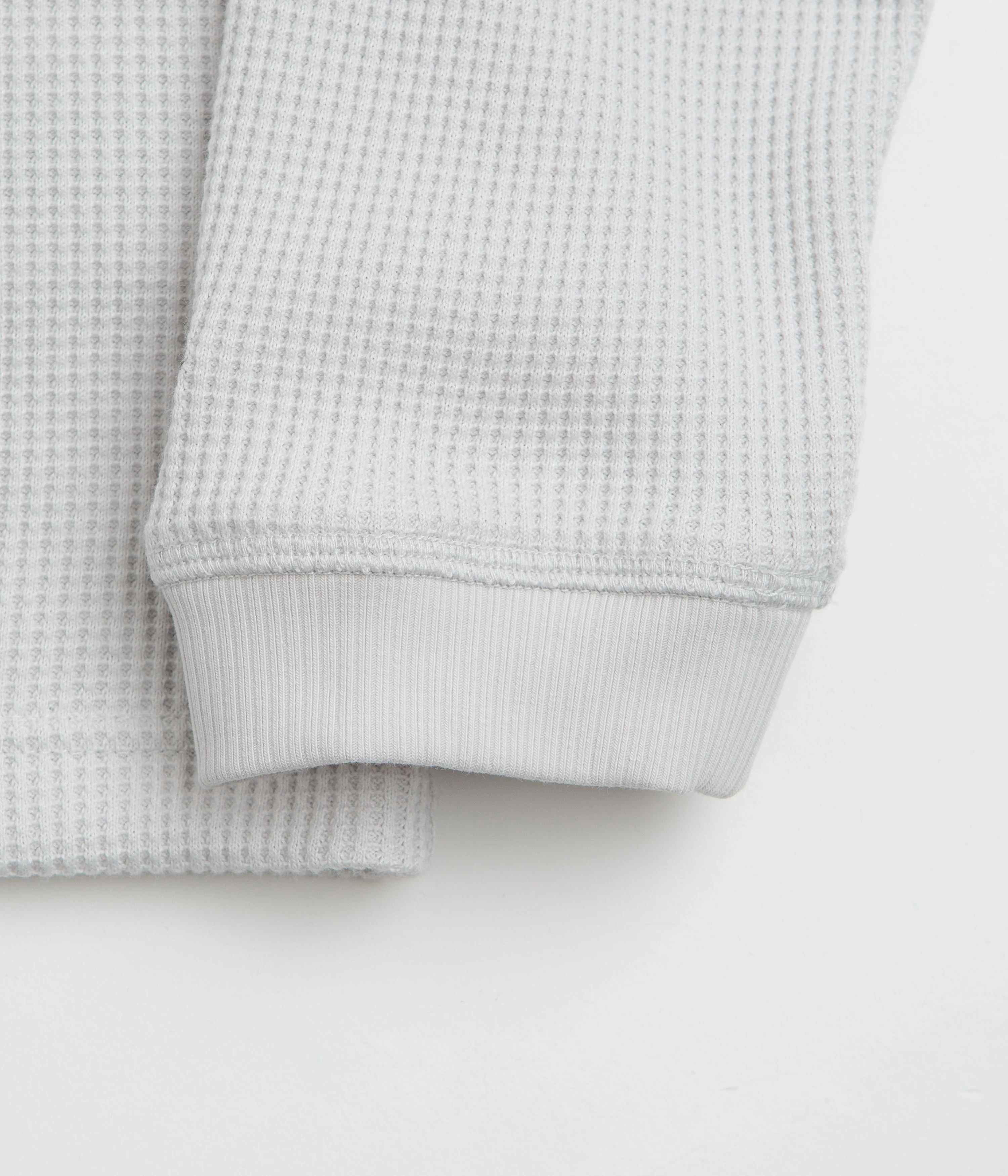 New Balance Numeric Henley Long Sleeve T-Shirt - Grey Matter - Image 4