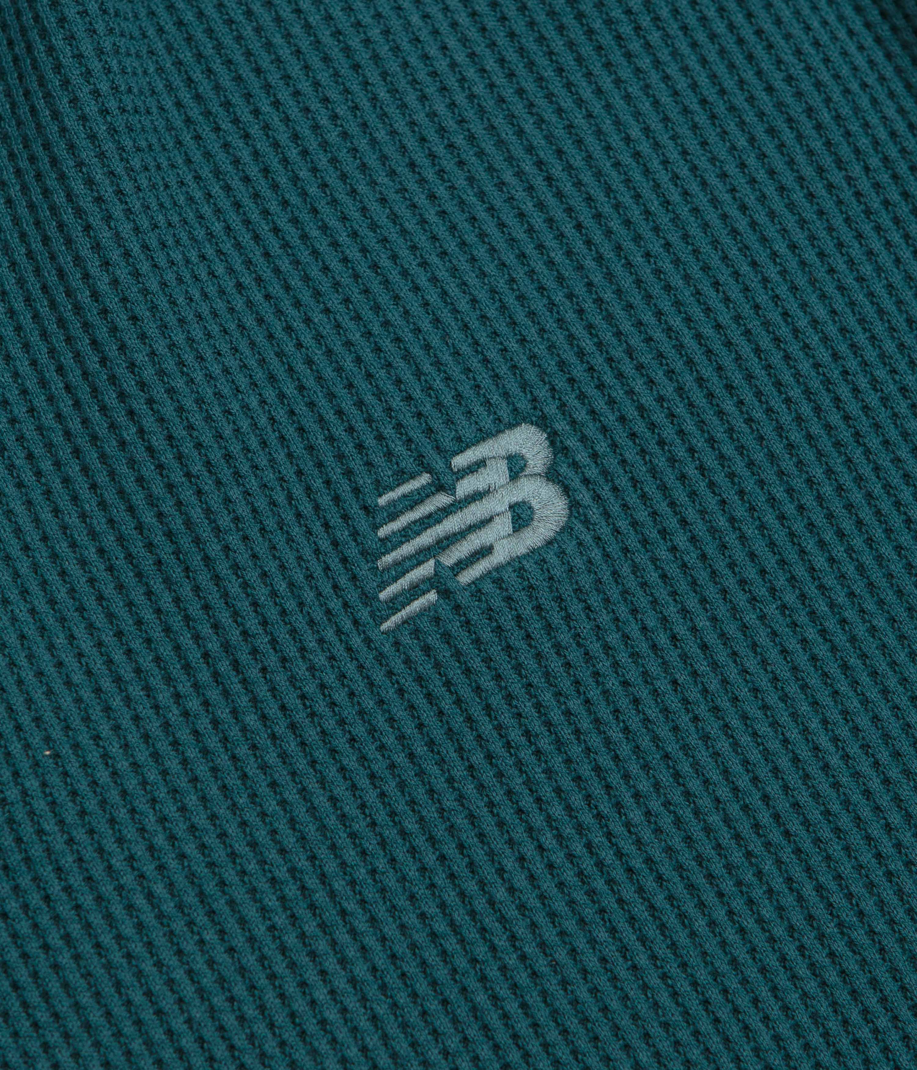 New Balance Numeric Henley Long Sleeve T-Shirt - Medusa - Image 3