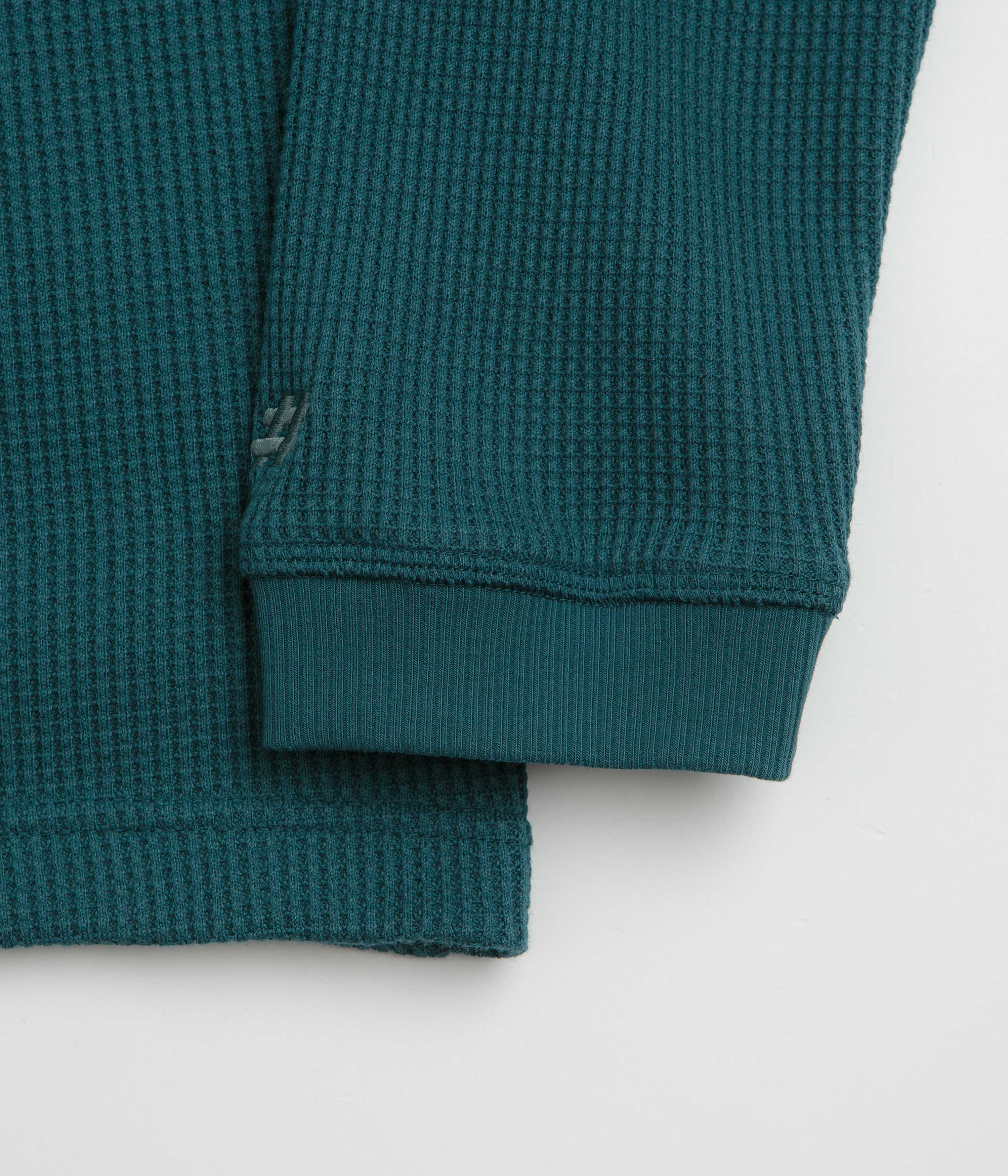 New Balance Numeric Henley Long Sleeve T-Shirt - Medusa - Image 4