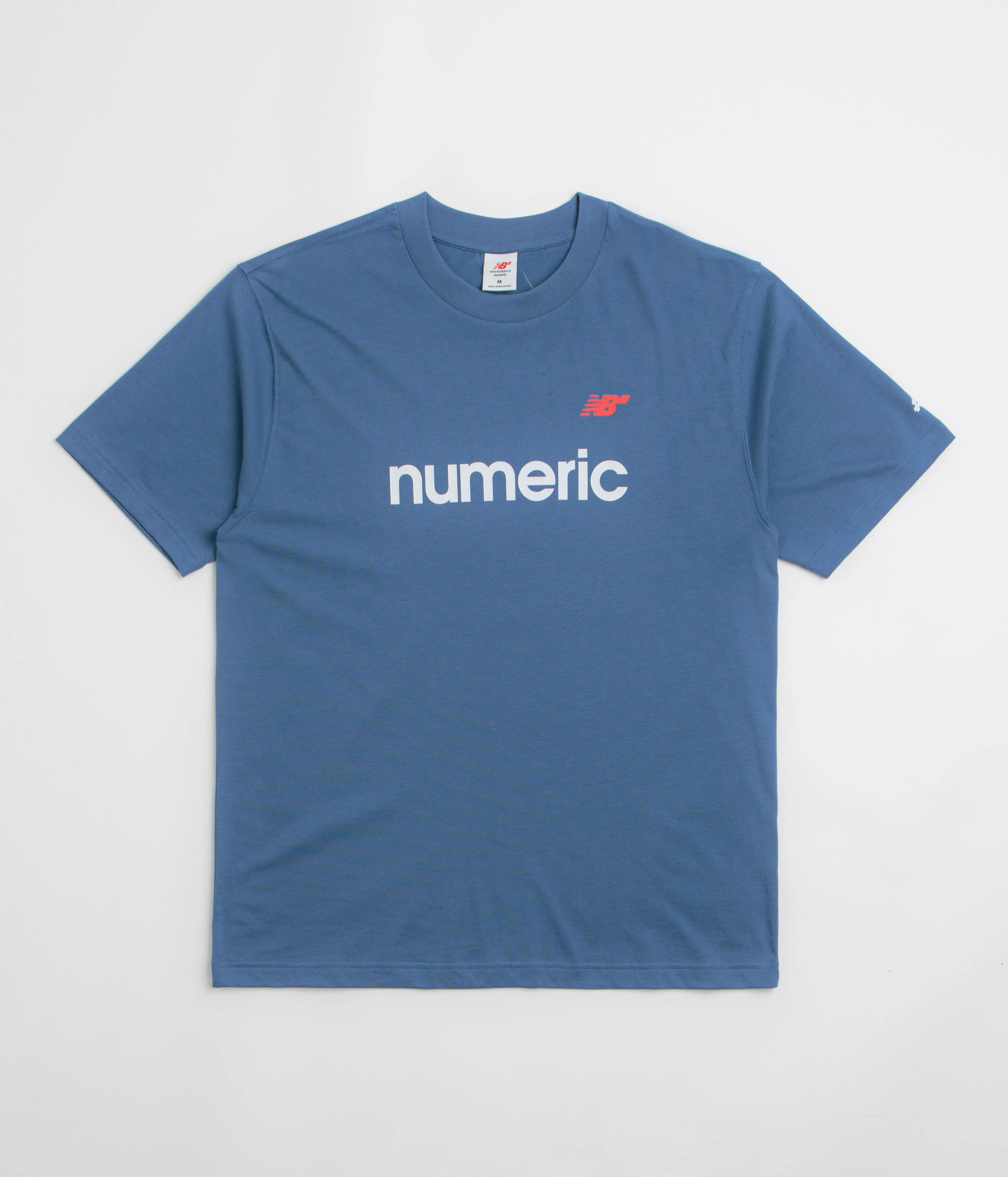 New Balance Numeric Linear Logo T-Shirt - Magic Blue
