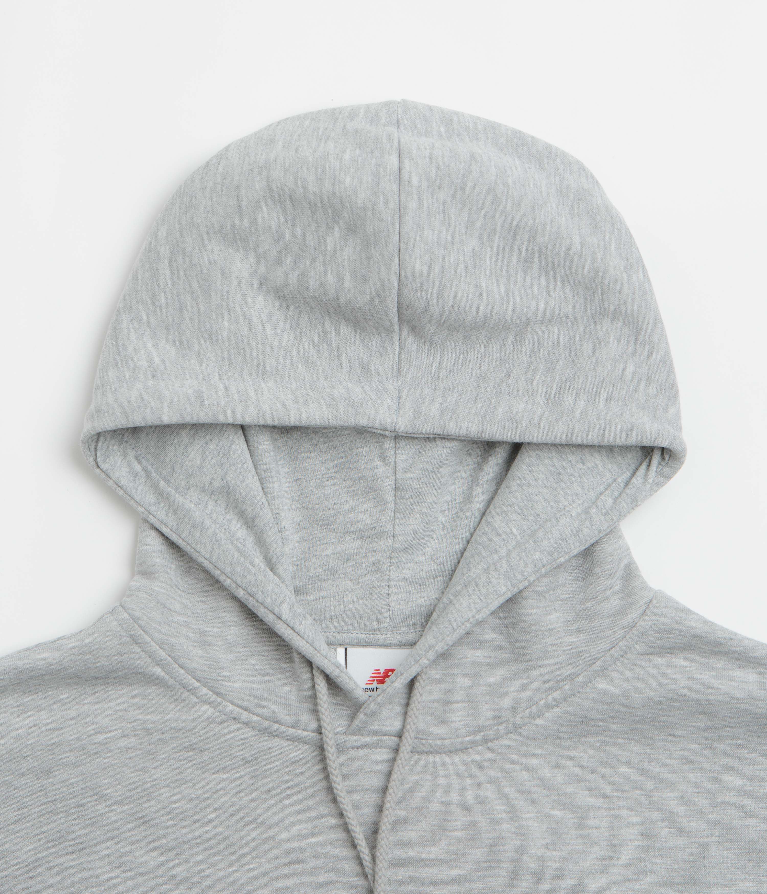New Balance Numeric Logo Hoodie - Athletic Grey Heather - Image 2