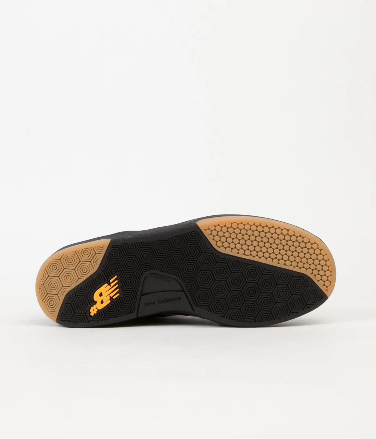 New Balance Numeric PJ Ladd 533 Shoes - Black / Gold Rush - Image 6
