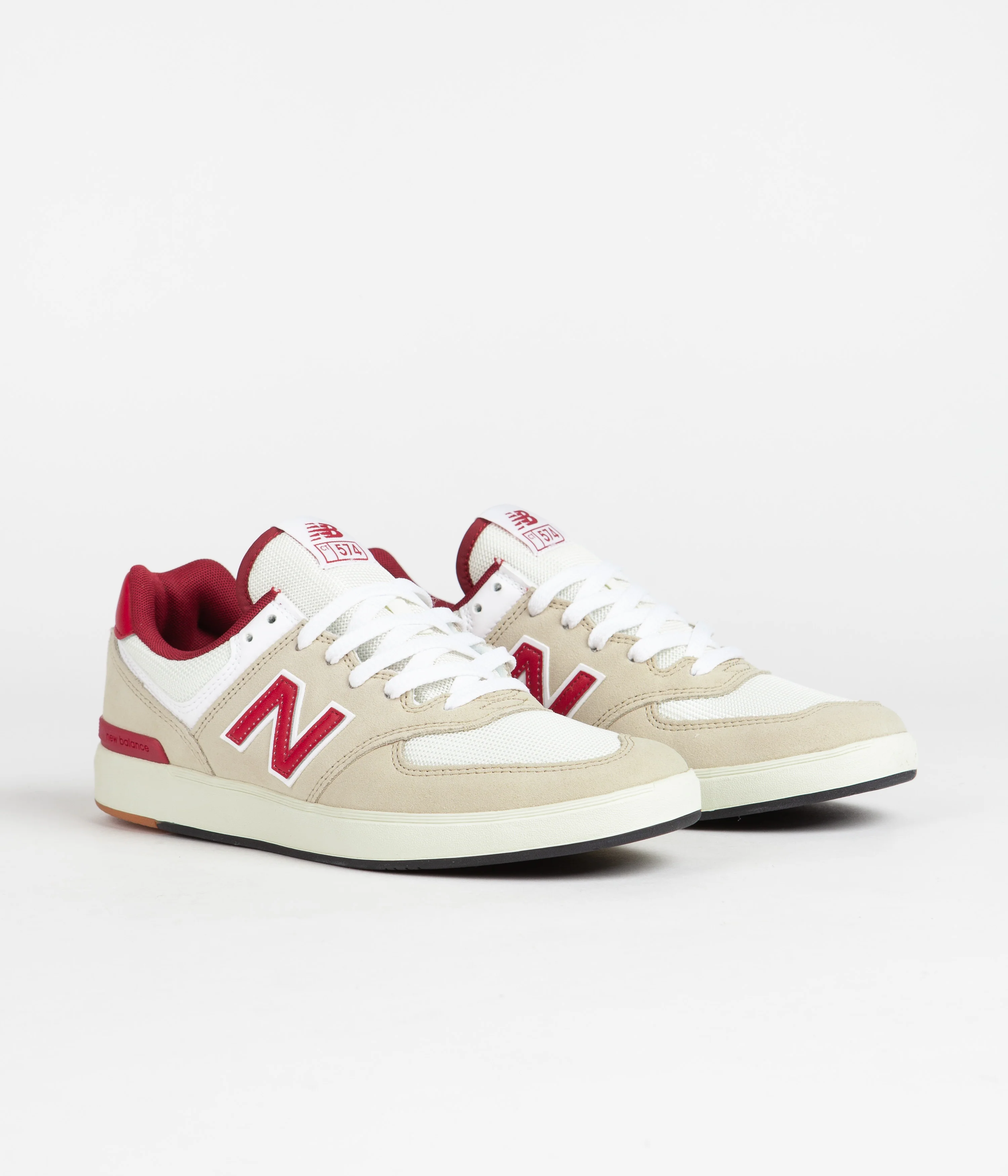 New Balance Numeric Pro Court 574 Shoes - Tan - Image 2