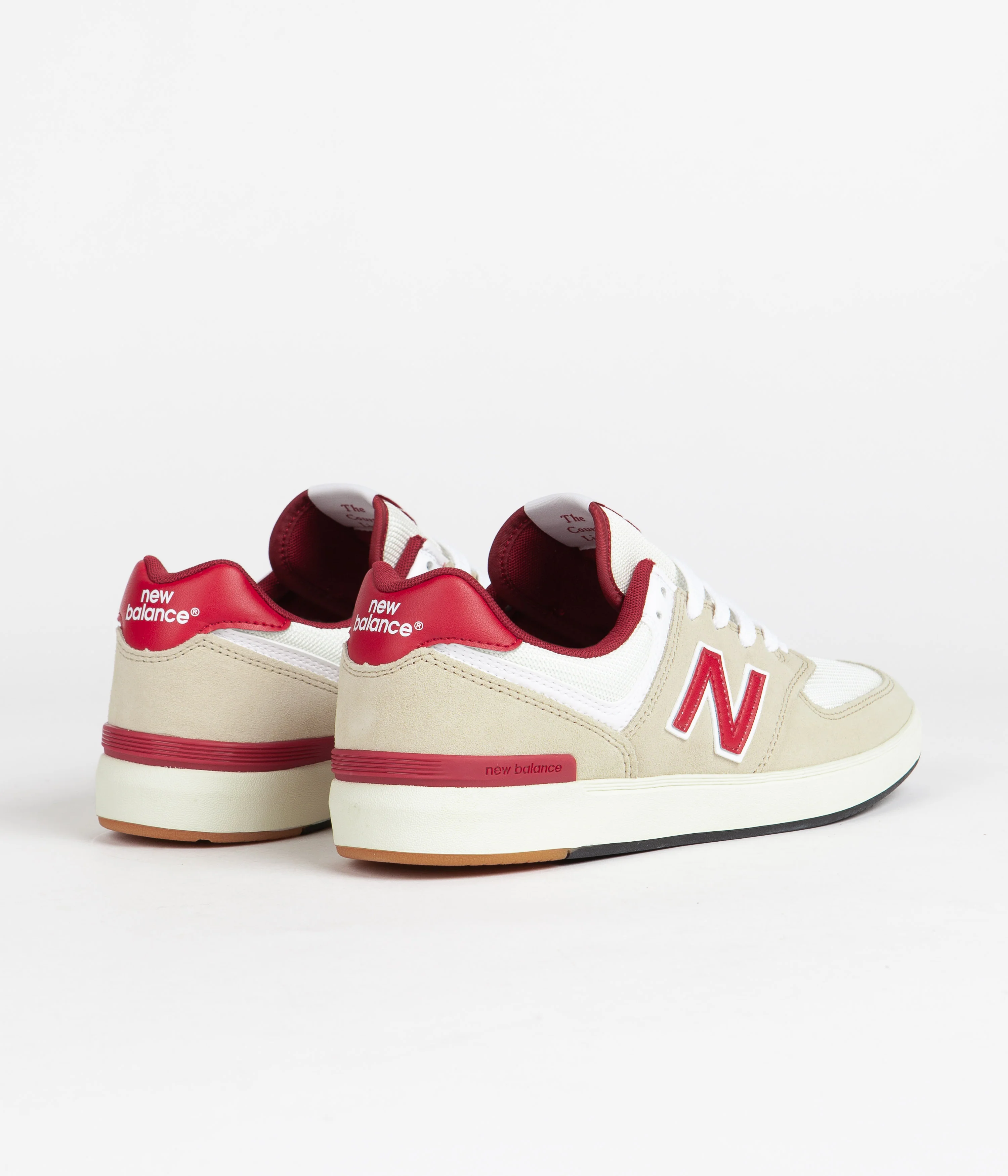 New Balance Numeric Pro Court 574 Shoes - Tan - Image 4
