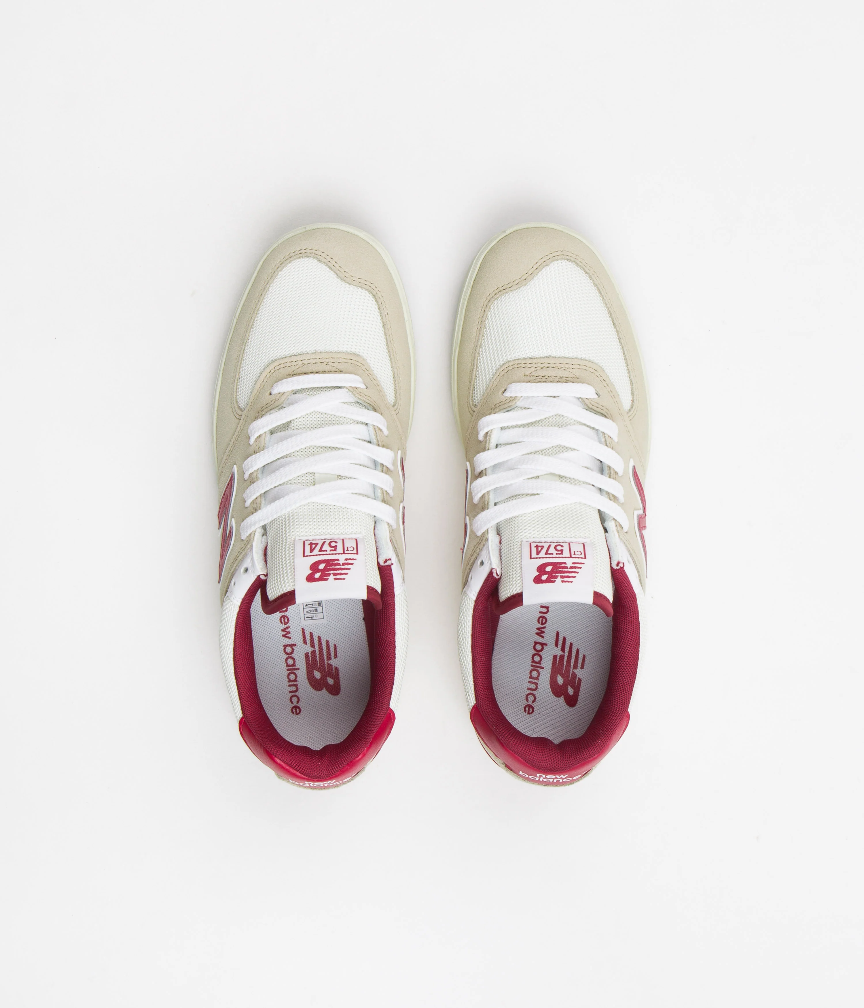 New Balance Numeric Pro Court 574 Shoes - Tan - Image 7