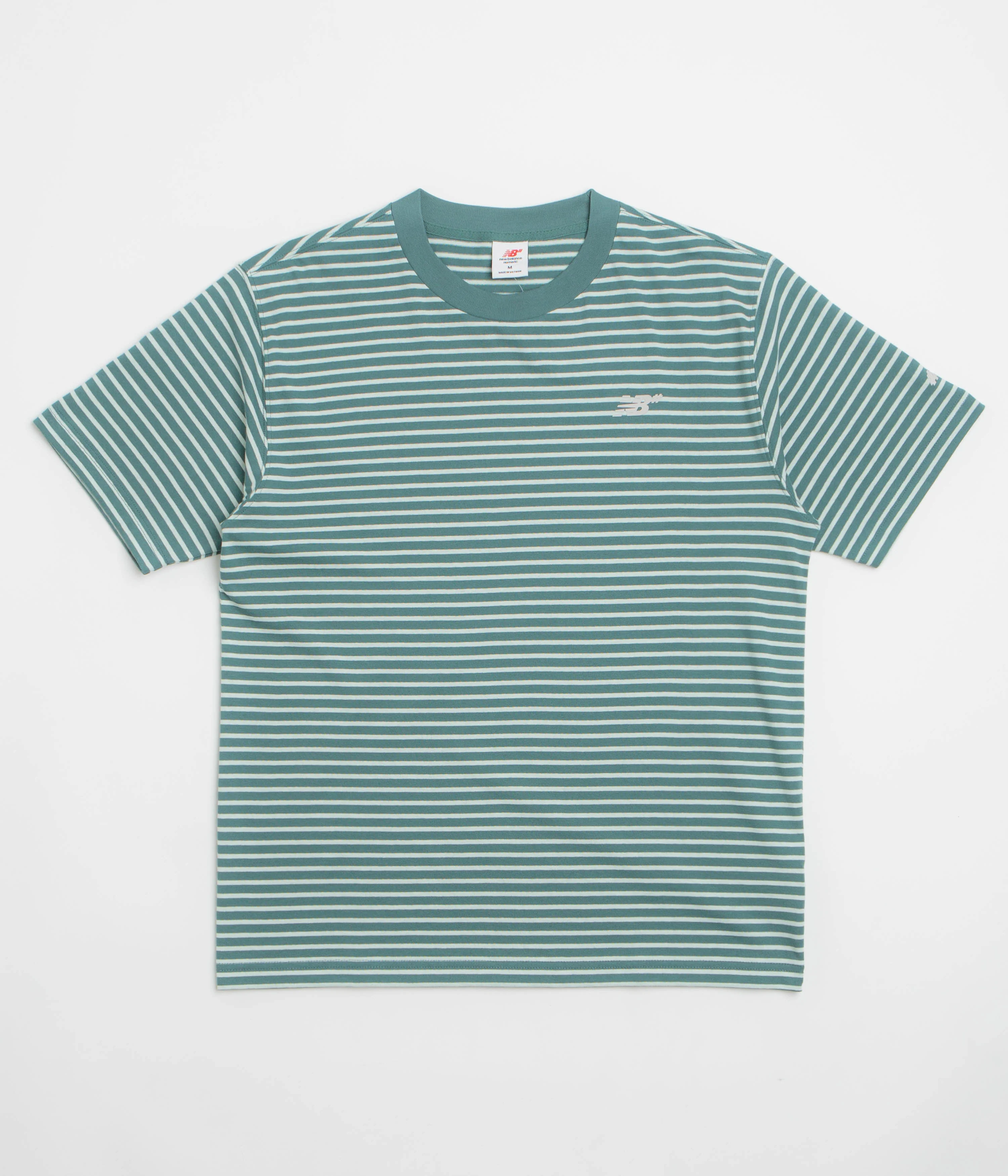 New Balance Numeric Stripe T-Shirt - New Spruce