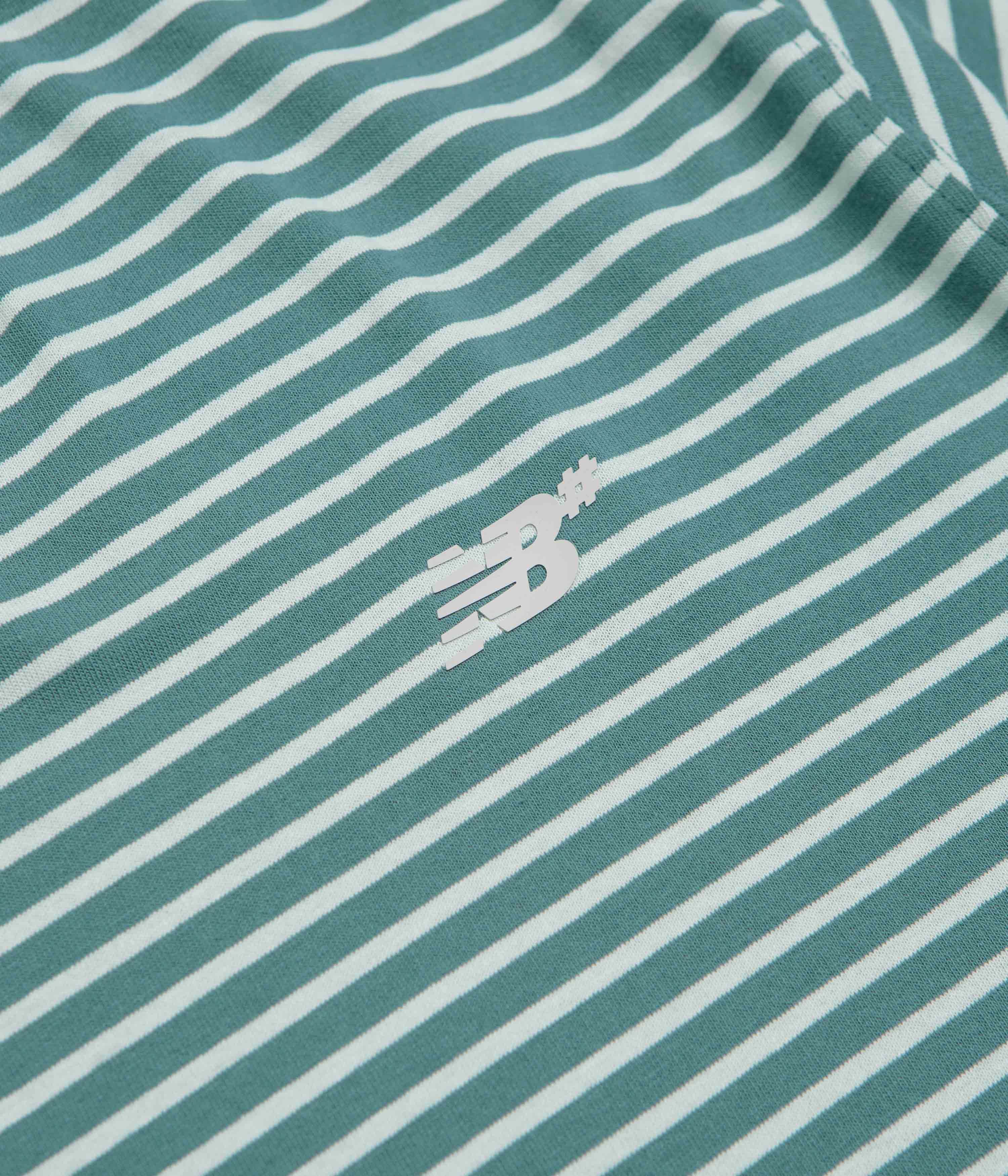 New Balance Numeric Stripe T-Shirt - New Spruce - Image 3