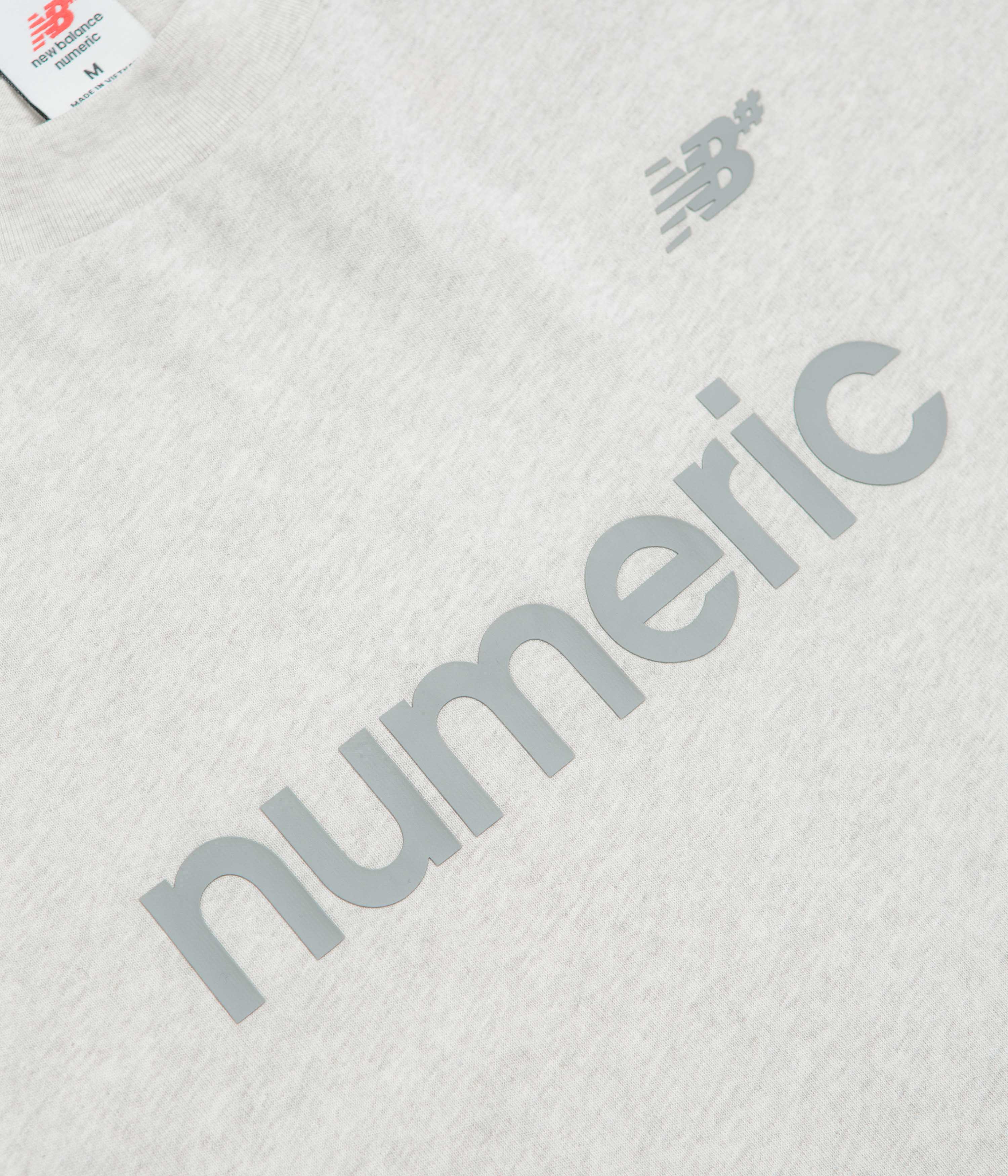 New Balance Numeric T-Shirt - Oatmeal Heather - Image 3