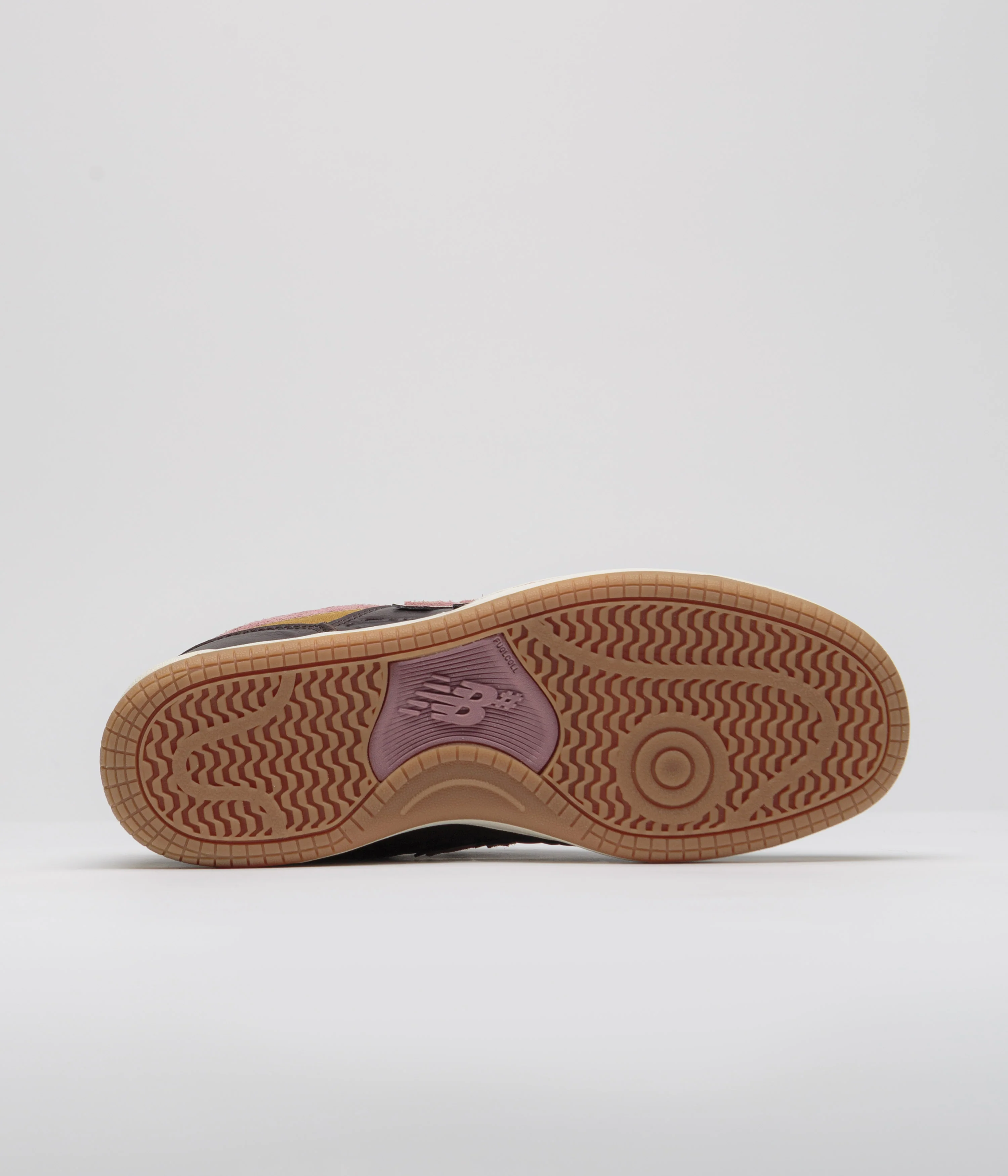 New Balance Numeric x 303 Boards 480 Shoes - Brown / Pink - Image 6