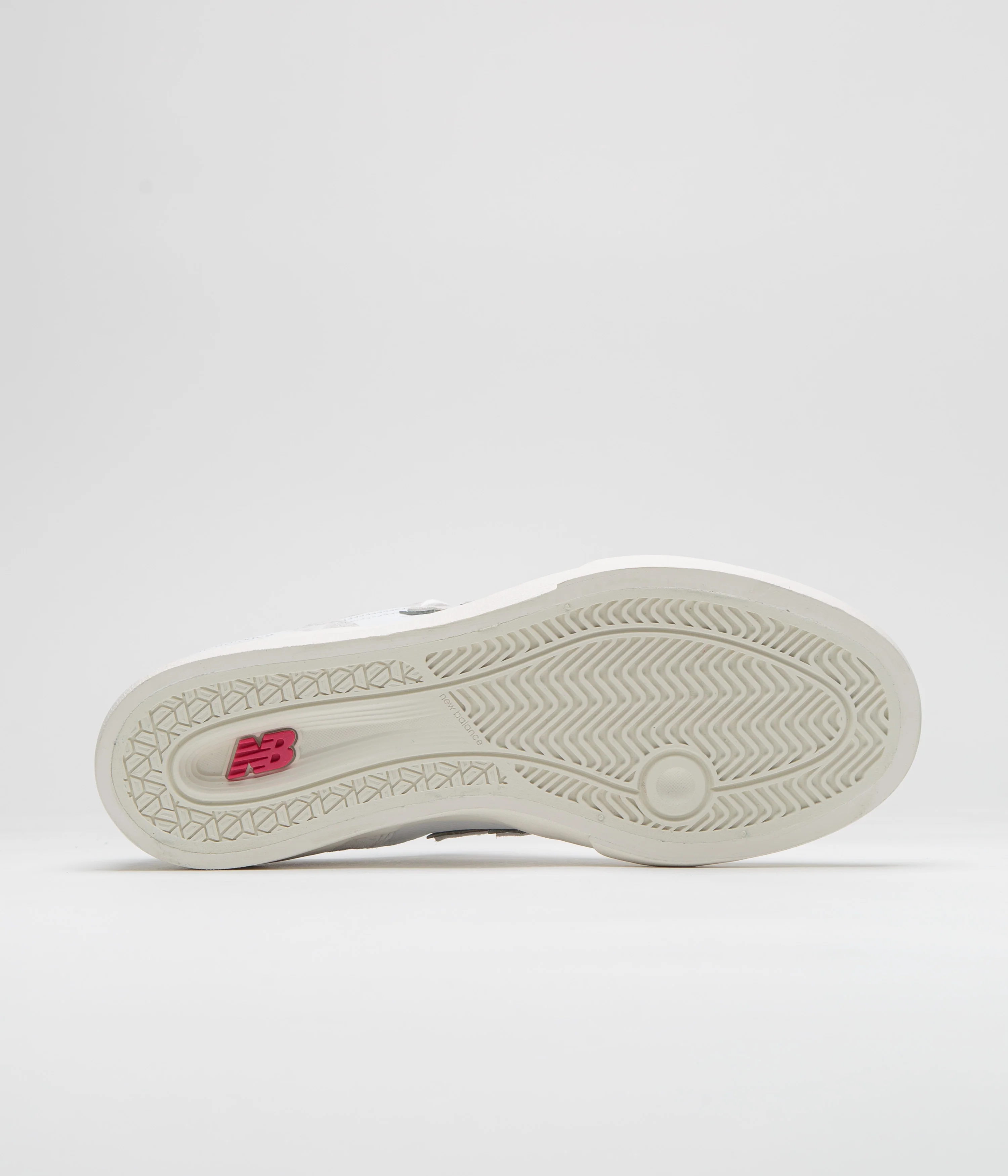 New Balance Numeric x Arrow & Beast 574 Shoes - White / Grey - Image 7