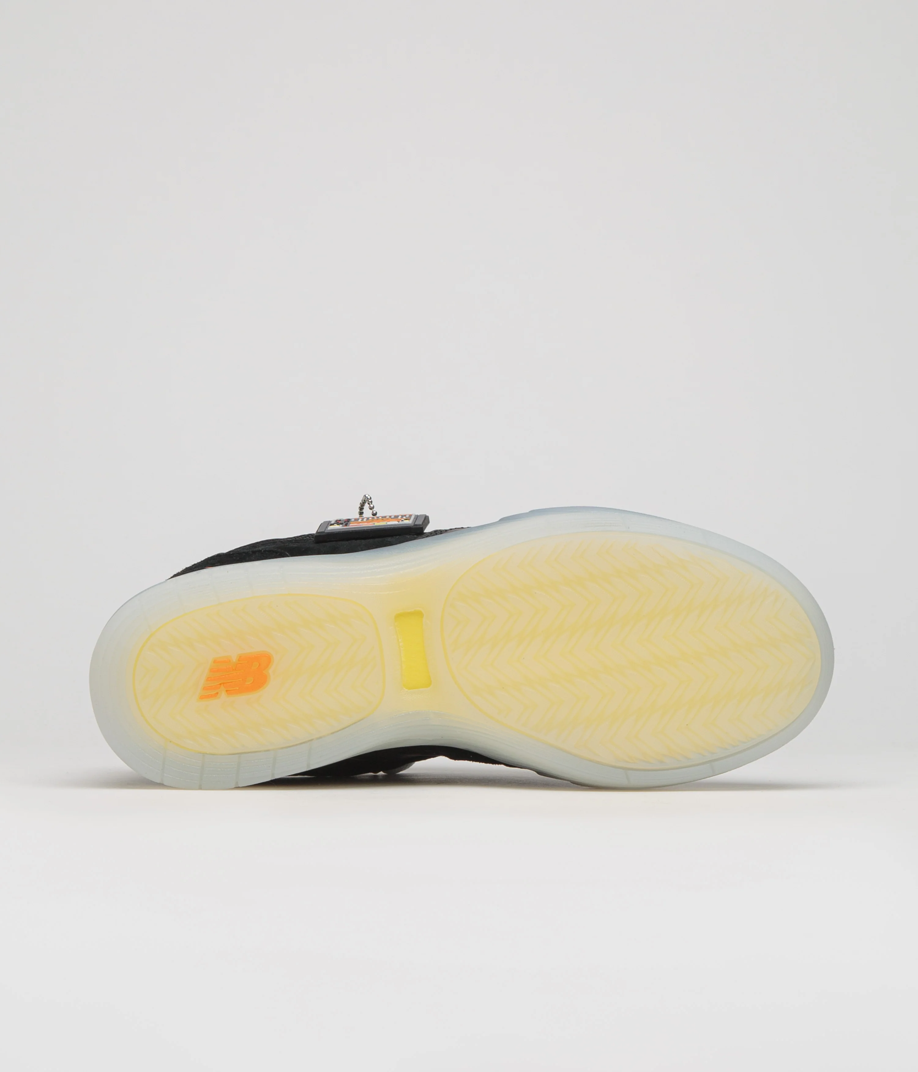 New Balance Numeric x Roland 808 Lite Tiago Lemos Shoes - Black / Orange - Image 8