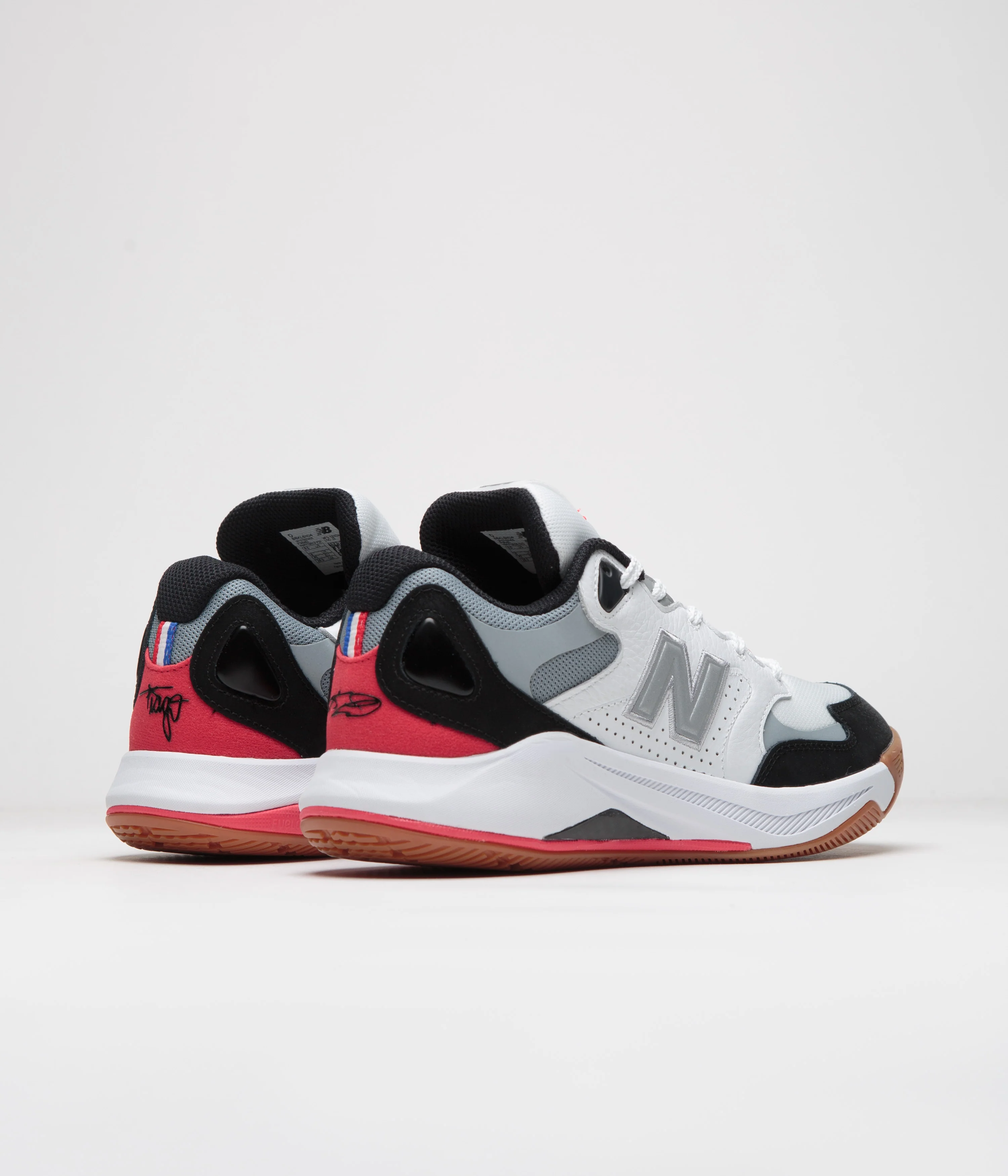 New Balance Numeric x Tiago Lemos Kawhi IV Shoes - White / Black - Image 4